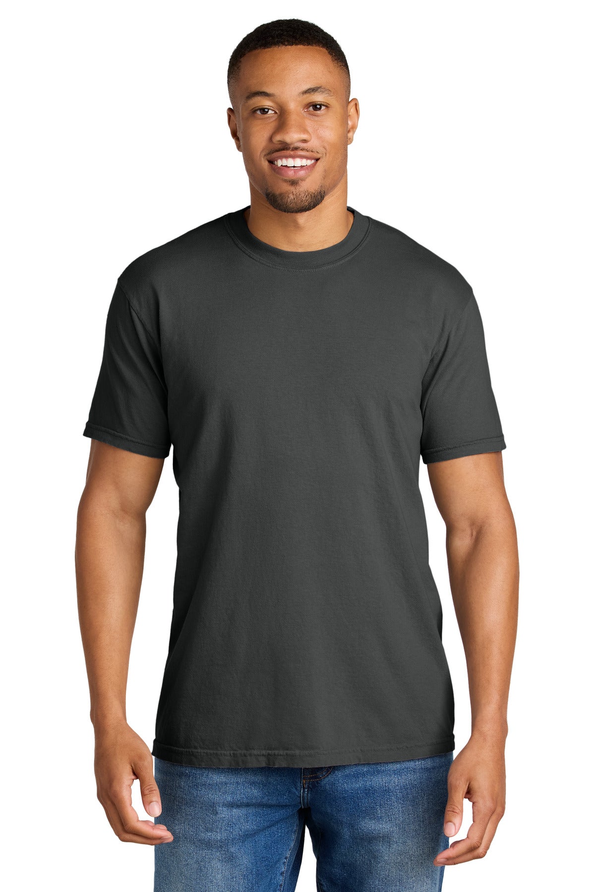 COMFORT COLORS  Heavyweight Ring Spun Tee. 1717 - Graphite