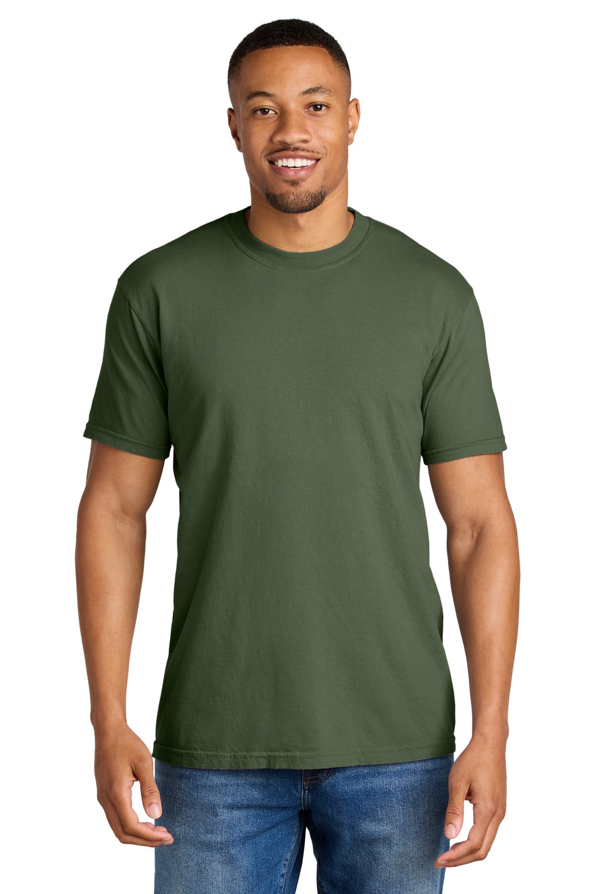 COMFORT COLORS  Heavyweight Ring Spun Tee. 1717 - Hemp