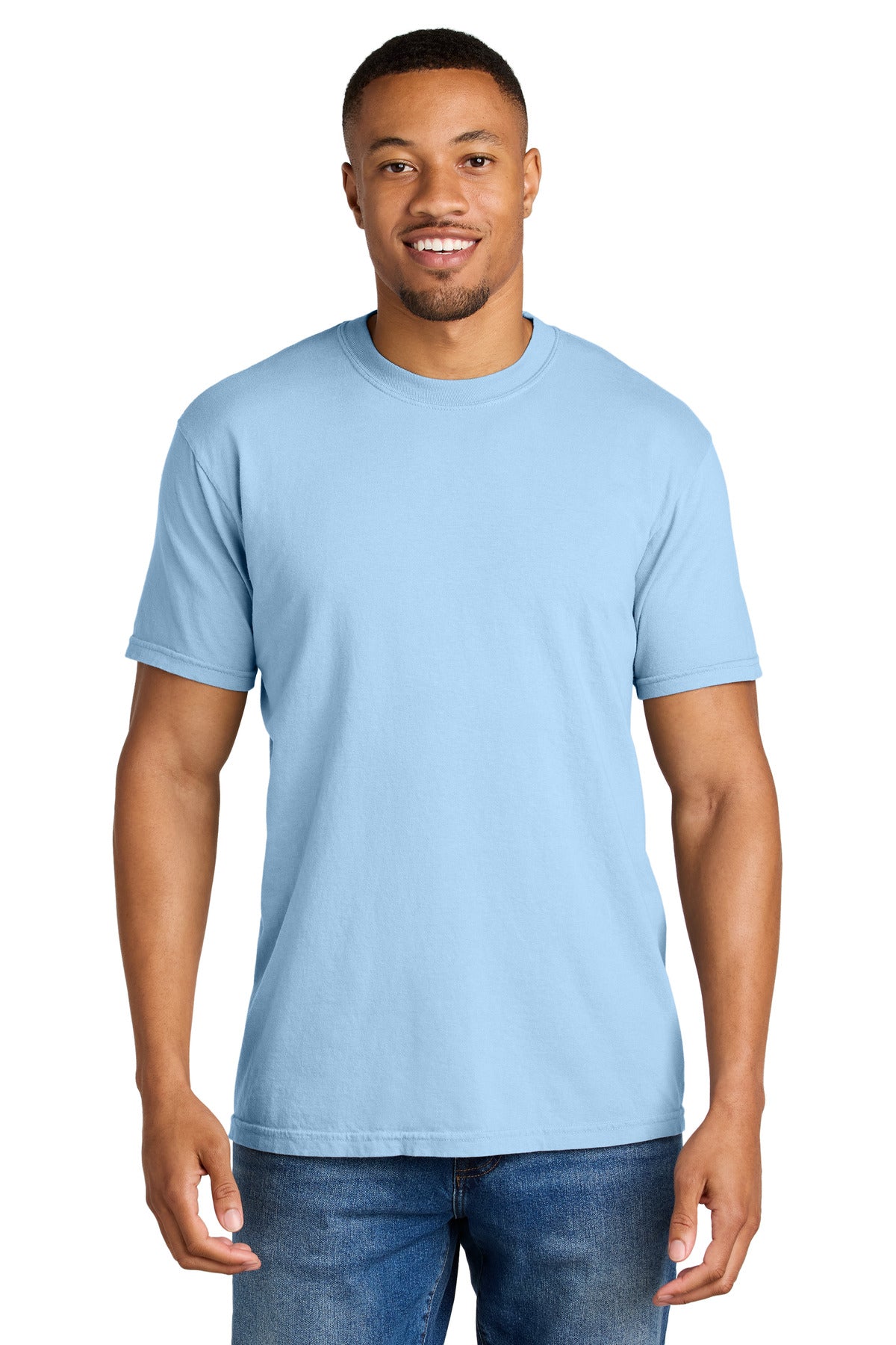 COMFORT COLORS  Heavyweight Ring Spun Tee. 1717 - Hydrangea