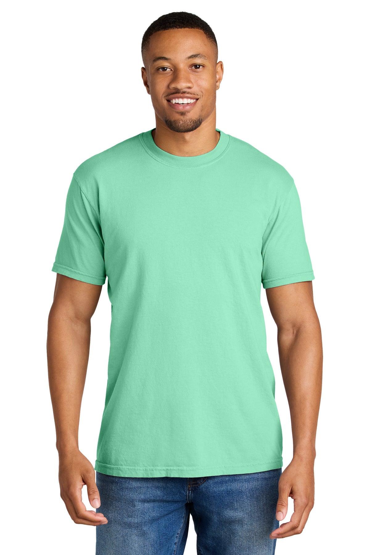 COMFORT COLORS  Heavyweight Ring Spun Tee. 1717 - Island Reef