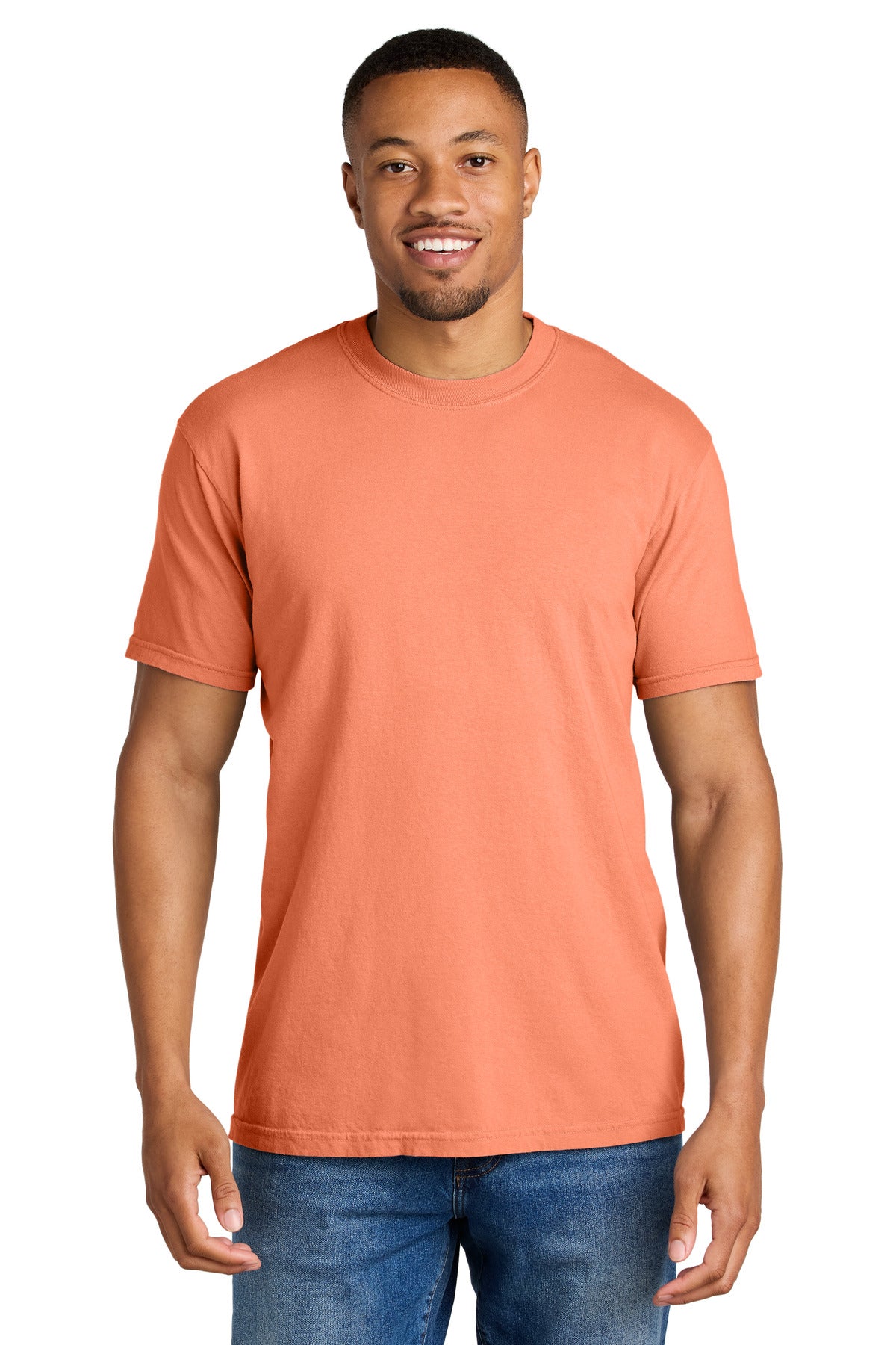 COMFORT COLORS  Heavyweight Ring Spun Tee. 1717 - Melon