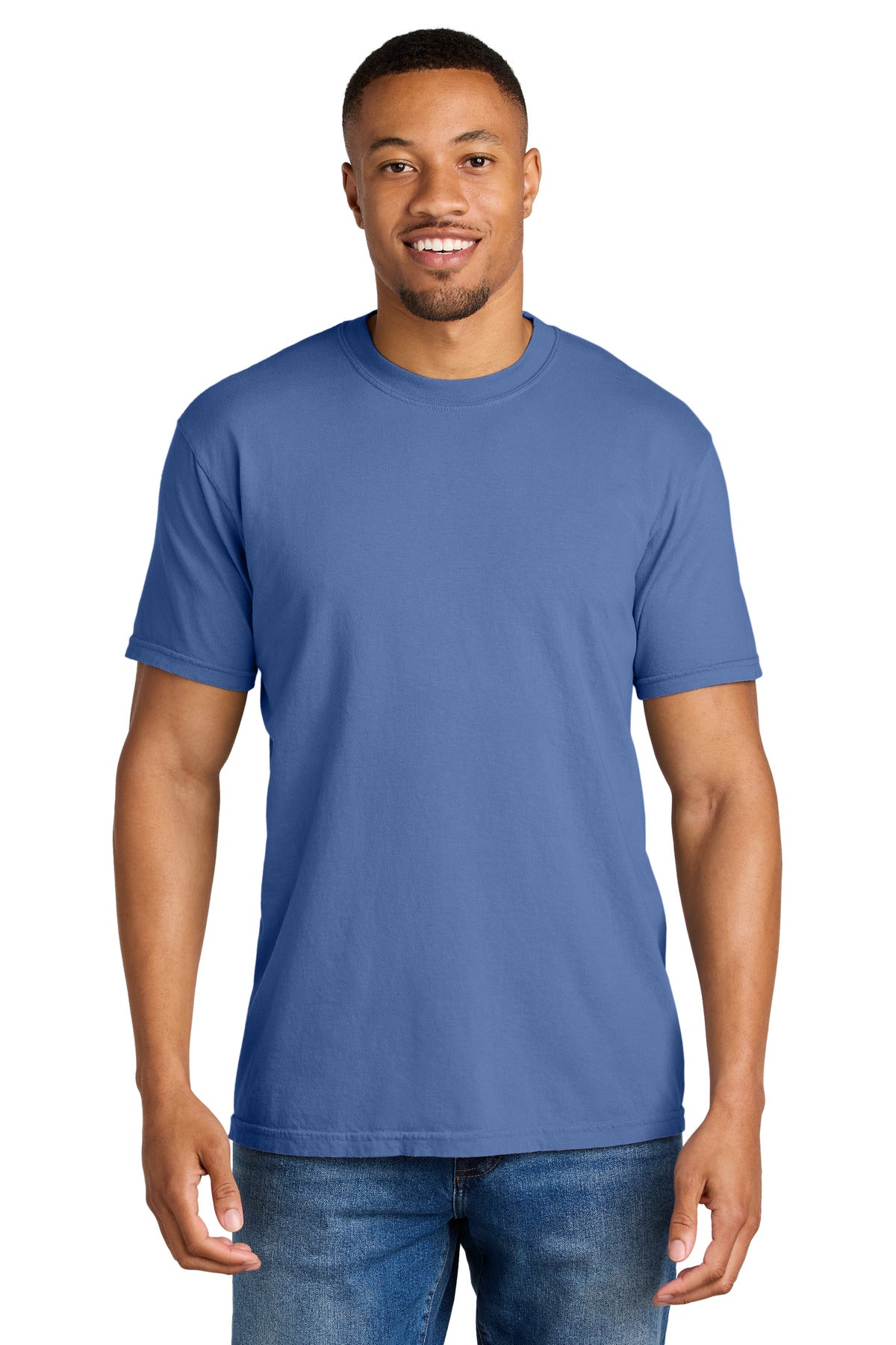COMFORT COLORS  Heavyweight Ring Spun Tee. 1717 - Periwinkle