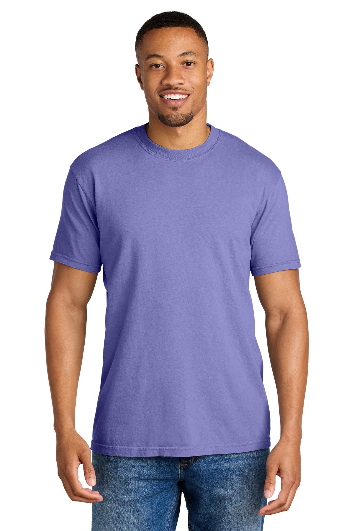 COMFORT COLORS  Heavyweight Ring Spun Tee. 1717 - Violet