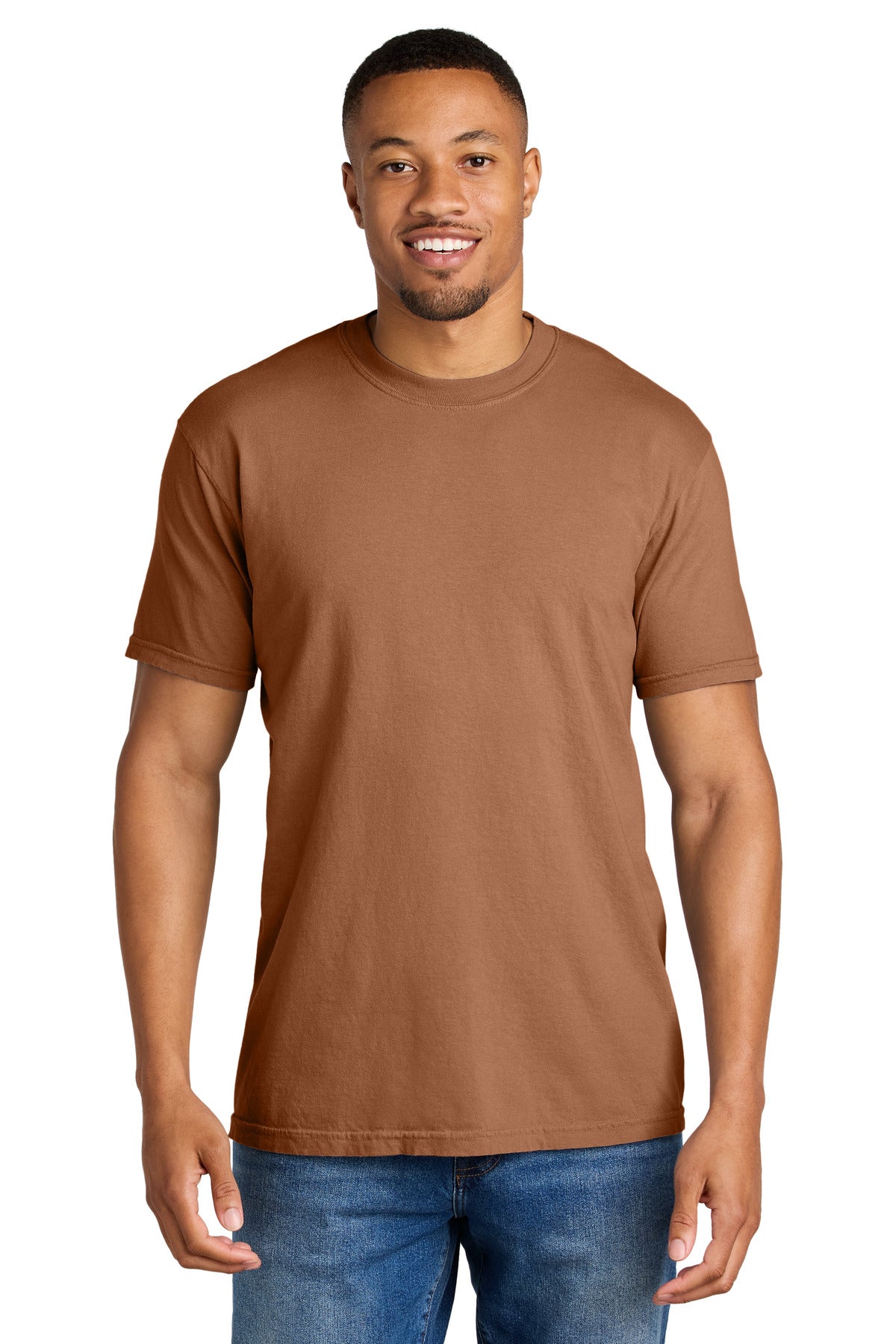 COMFORT COLORS  Heavyweight Ring Spun Tee. 1717 - Yam