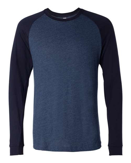 BELLA + CANVAS 3000 - Heather Navy/ Midnight