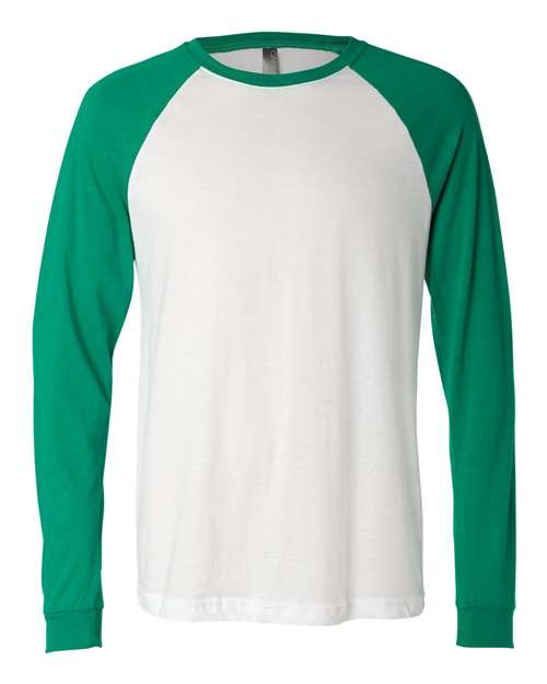 BELLA + CANVAS 3000 - White/ Kelly