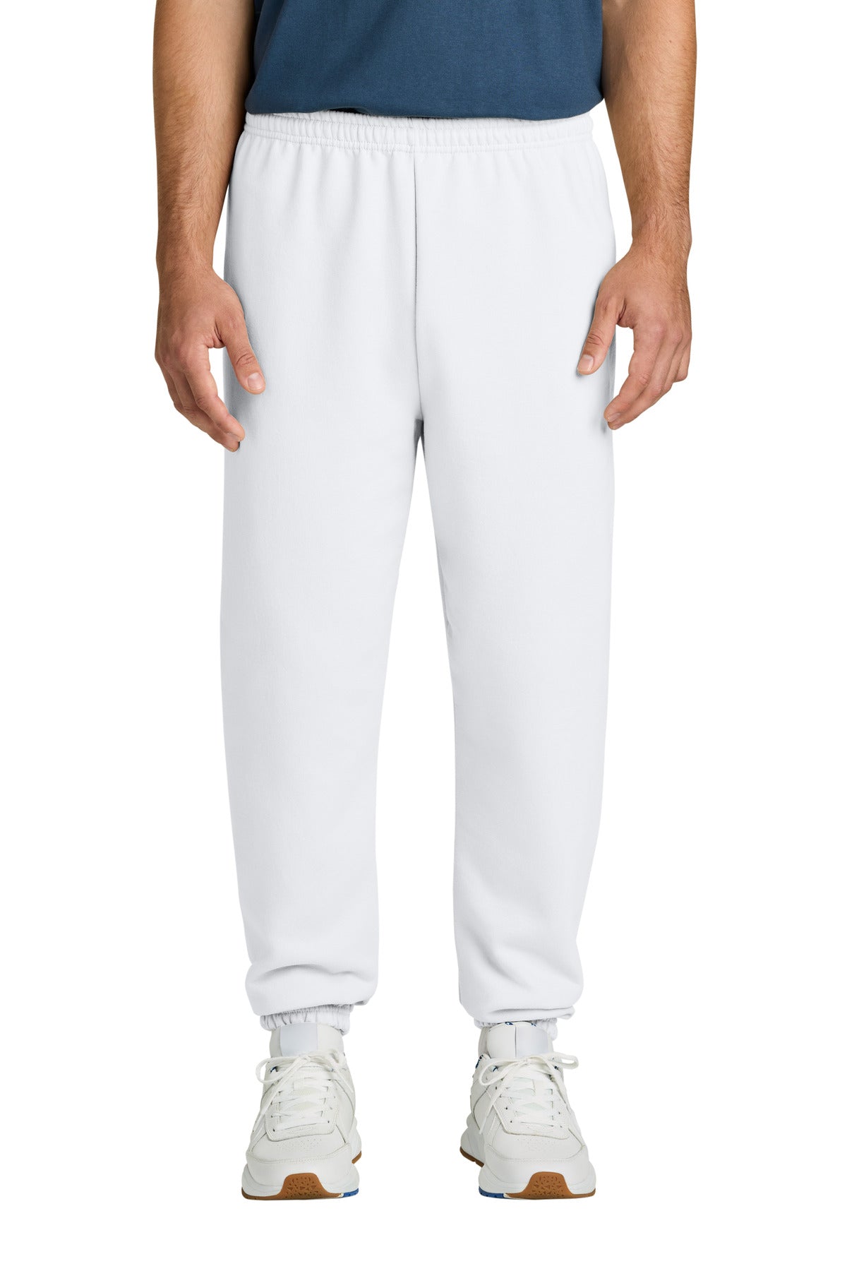 Gildan Heavy Blend Sweatpant.  18200 - White