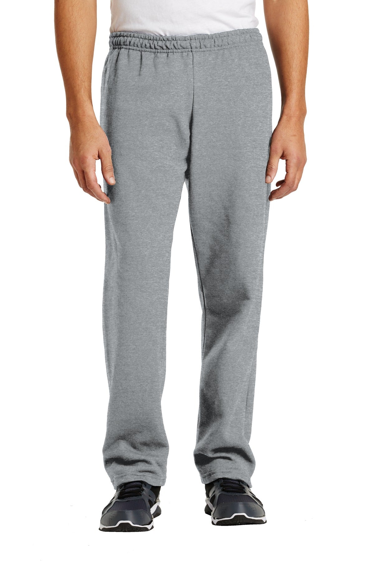 Gildan Heavy Blend Open Bottom Sweatpant. 18400 - Sport Grey