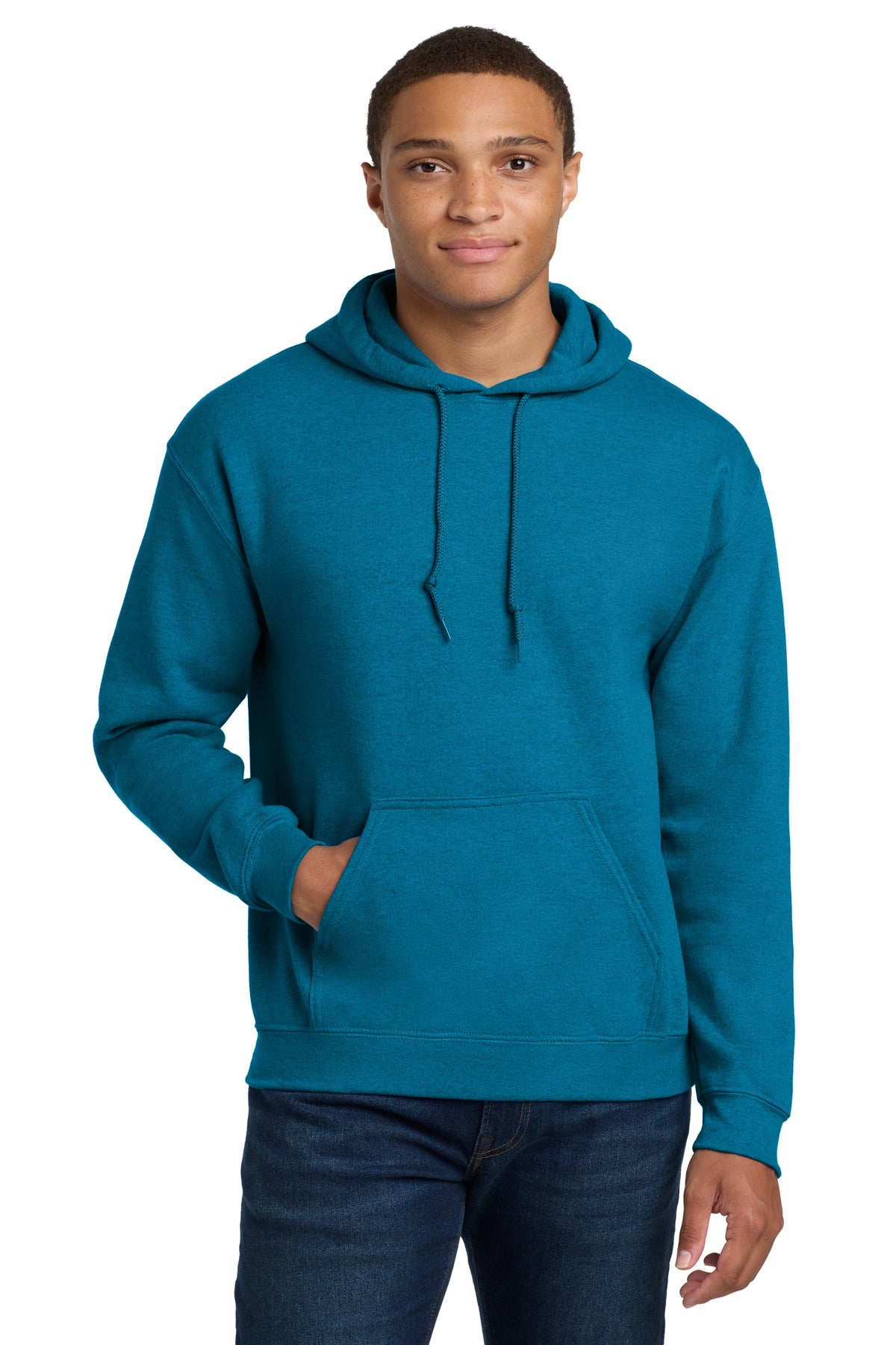 Gildan - Heavy Blend Hooded Sweatshirt.  18500 - Antique Sapphire