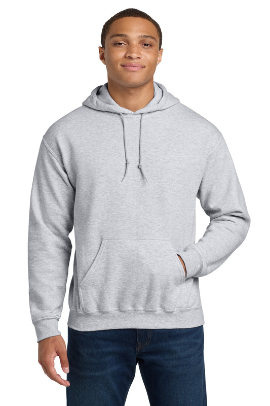 Gildan - Heavy Blend Hooded Sweatshirt.  18500 - Ash
