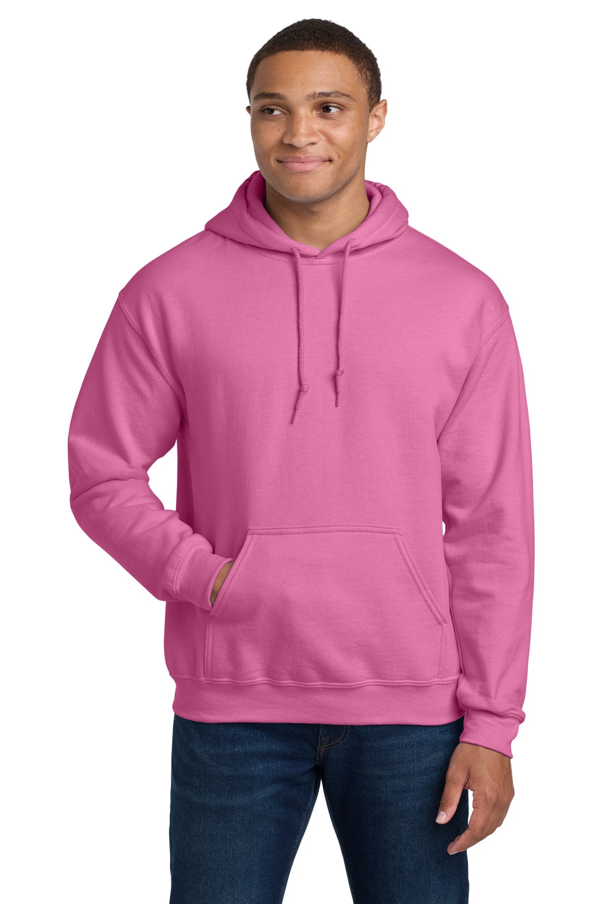 Gildan - Heavy Blend Hooded Sweatshirt.  18500 - Azalea