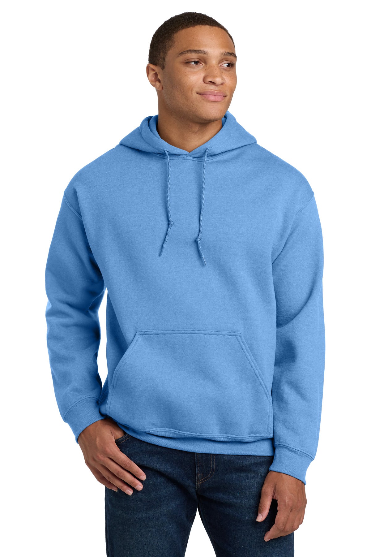 Gildan - Heavy Blend Hooded Sweatshirt.  18500 - Carolina Blue