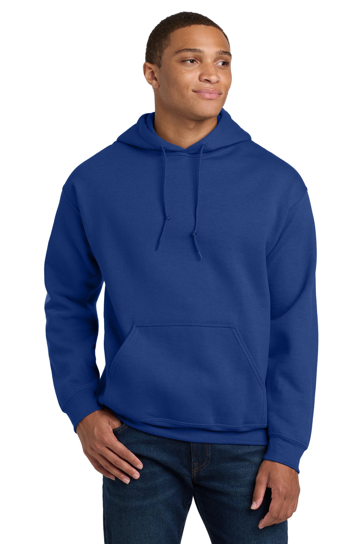 Gildan - Heavy Blend Hooded Sweatshirt.  18500 - Fan Deep Royal