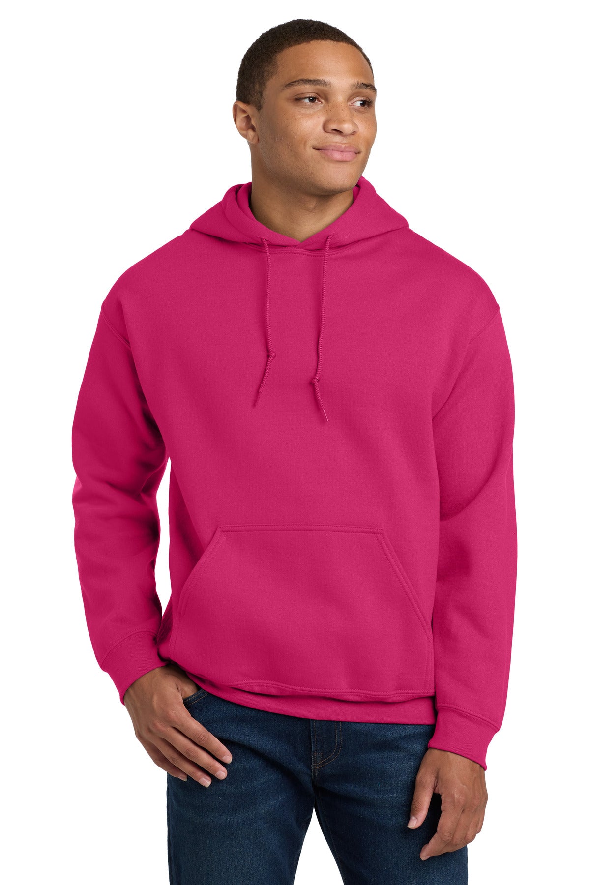 Gildan - Heavy Blend Hooded Sweatshirt.  18500 - Heliconia