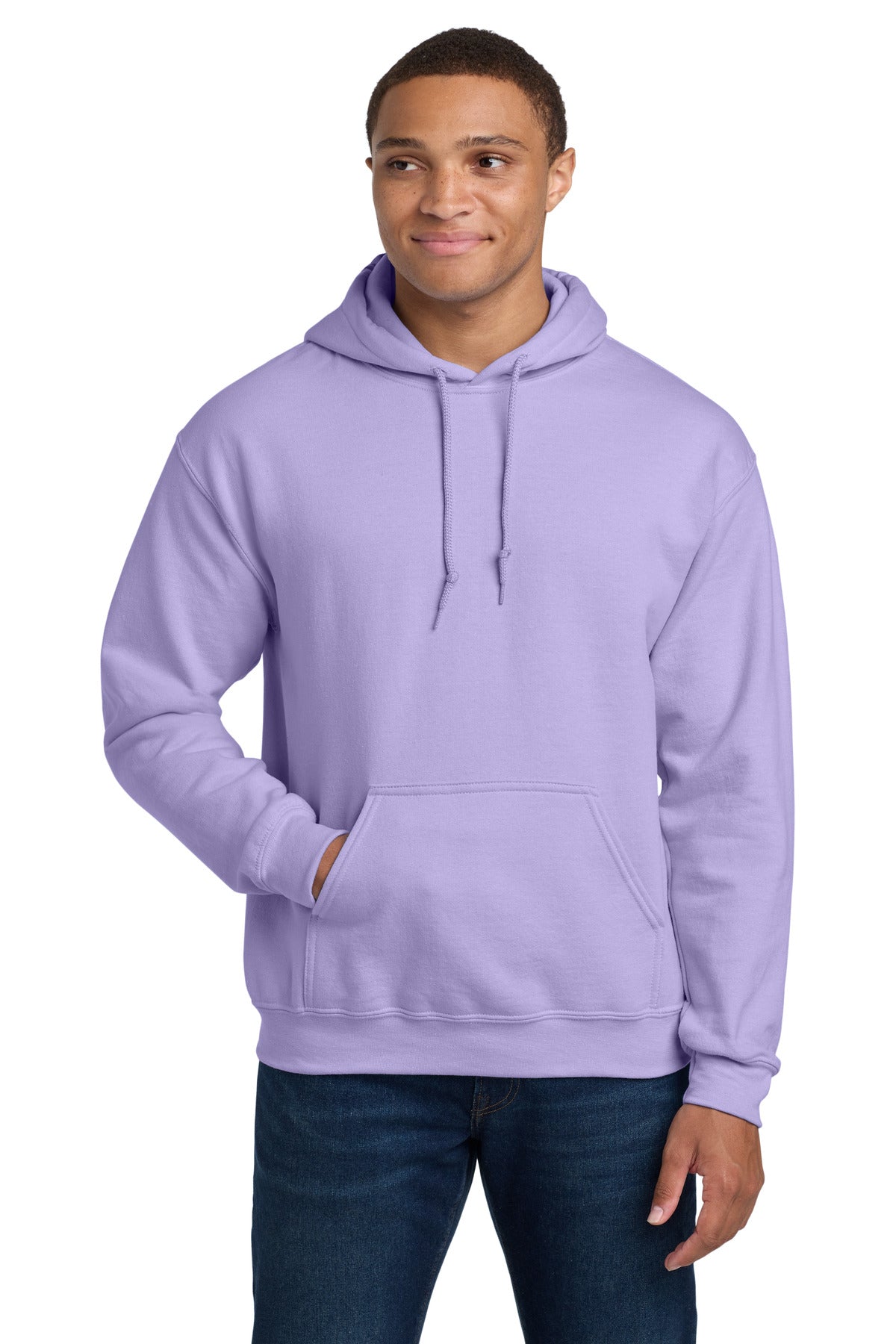 Gildan - Heavy Blend Hooded Sweatshirt.  18500 - Orchid