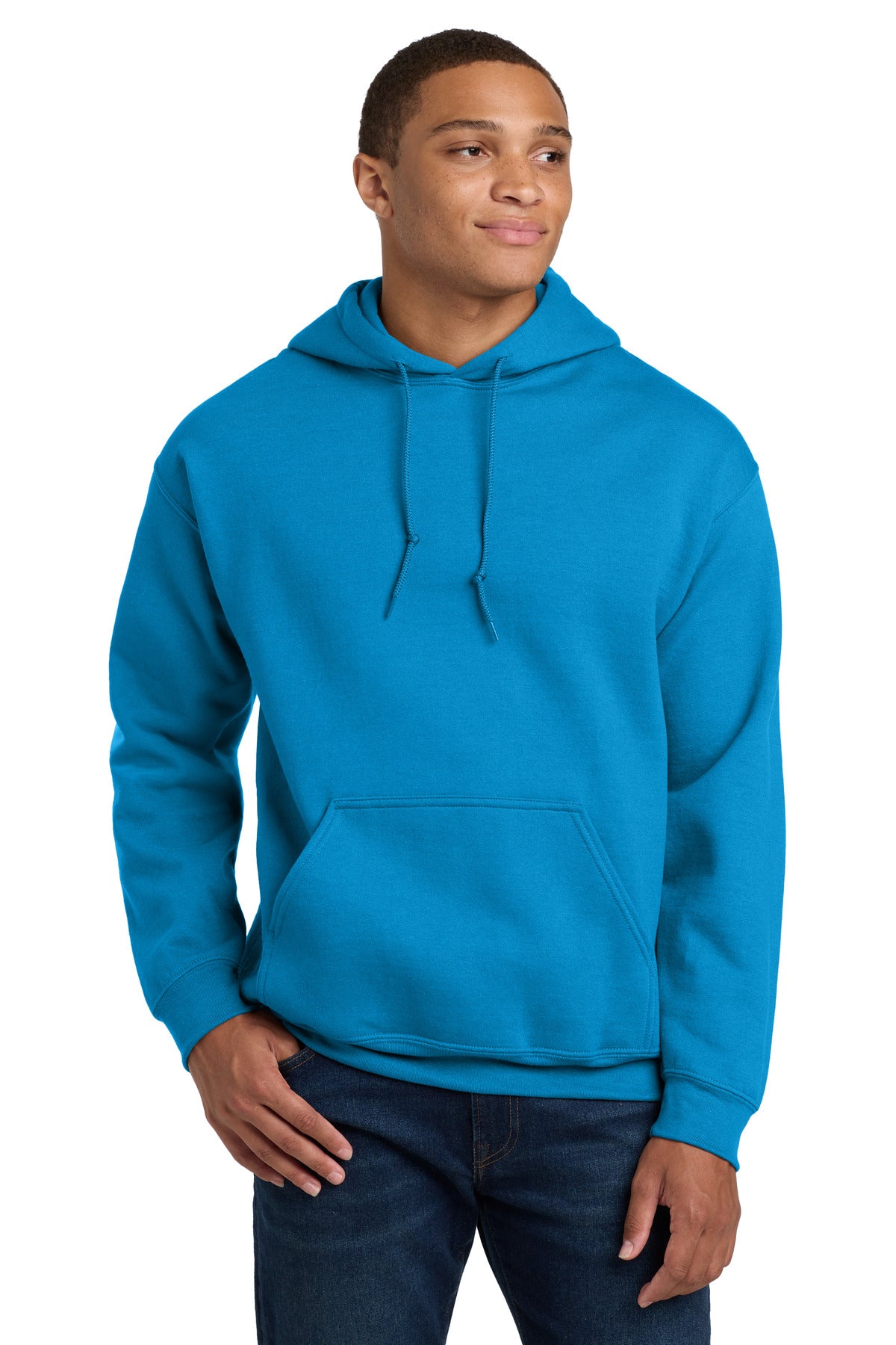 Gildan - Heavy Blend Hooded Sweatshirt.  18500 - Sapphire
