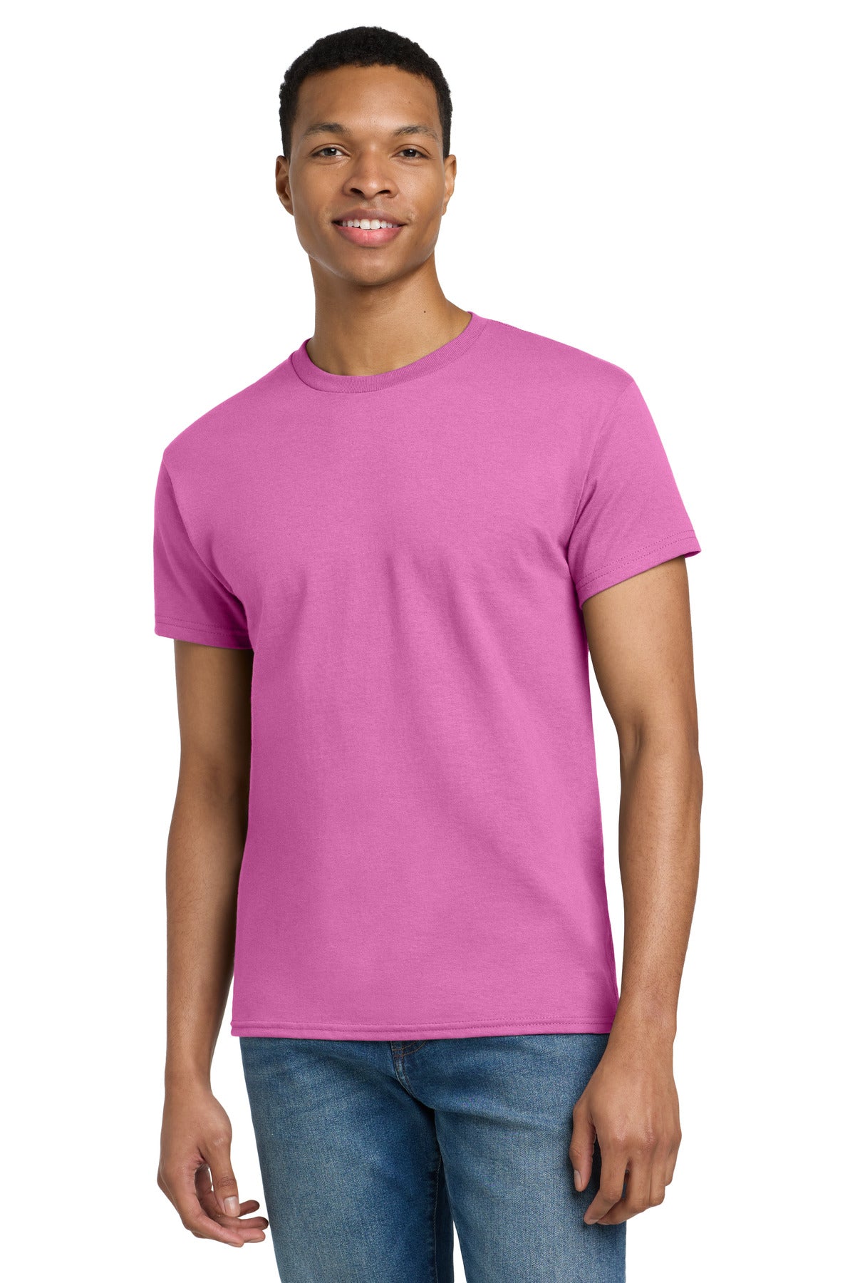 Gildan - Ultra Cotton 100% US Cotton T-Shirt.  2000 - Azalea