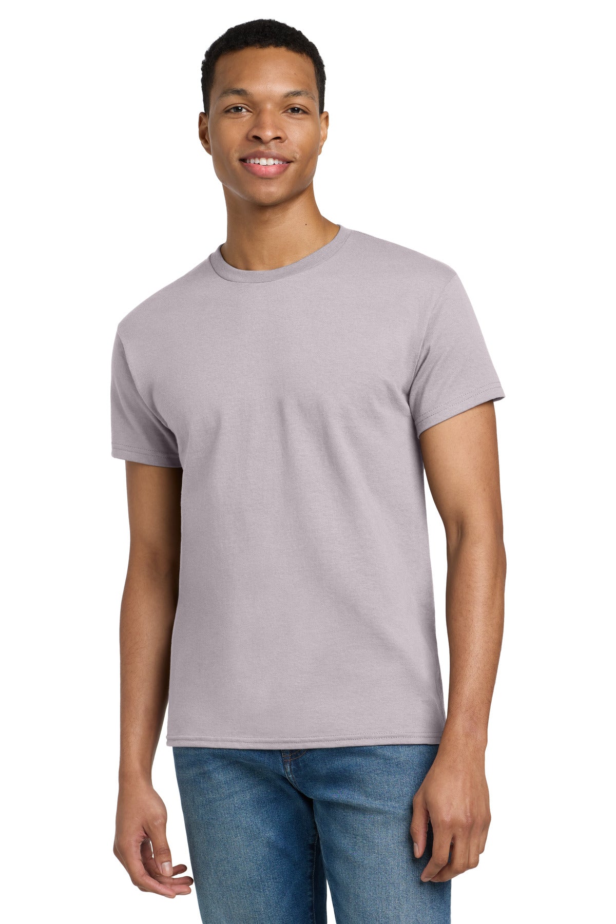 Gildan - Ultra Cotton 100% US Cotton T-Shirt.  2000 - Ice Grey