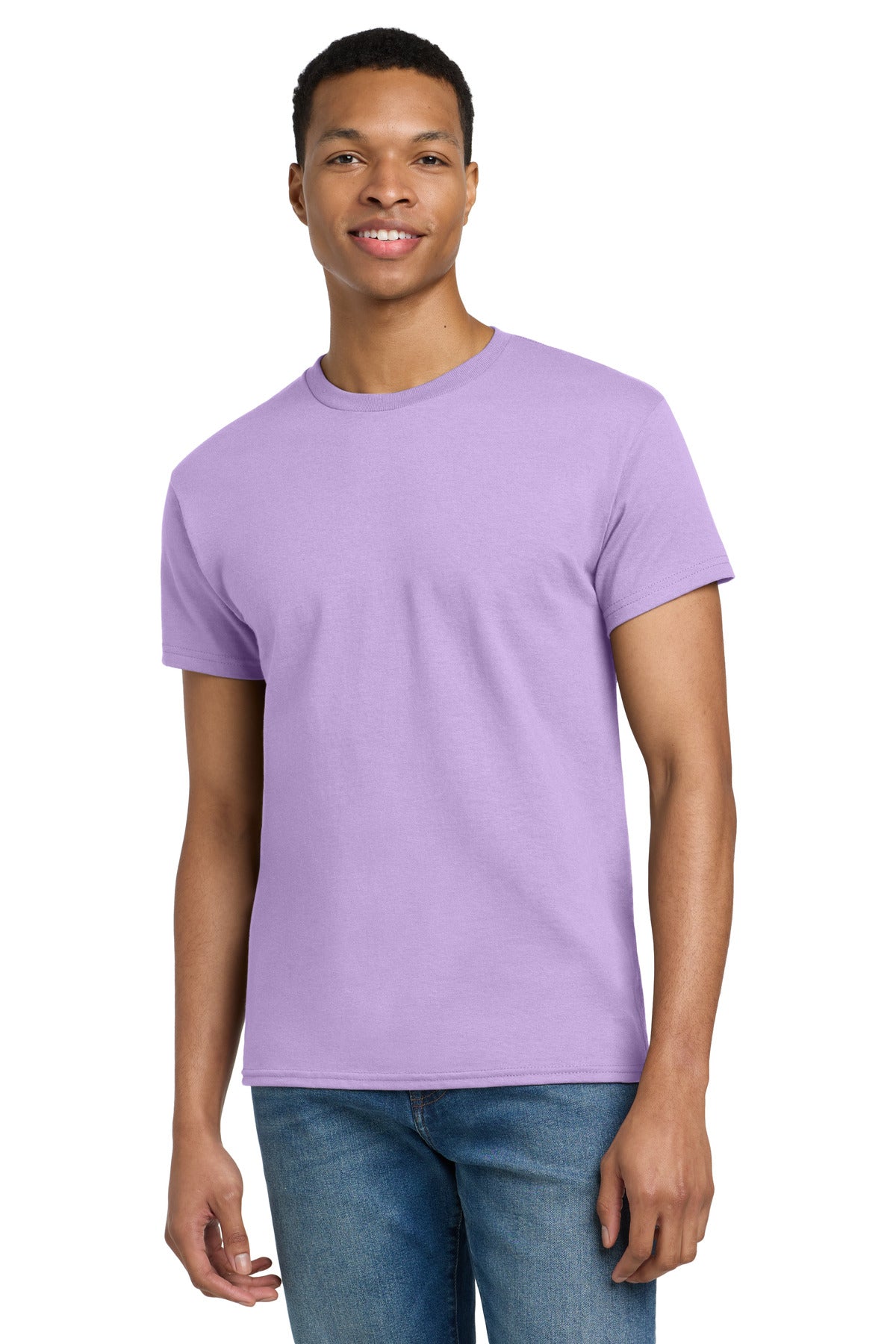 Gildan - Ultra Cotton 100% US Cotton T-Shirt.  2000 - Orchid