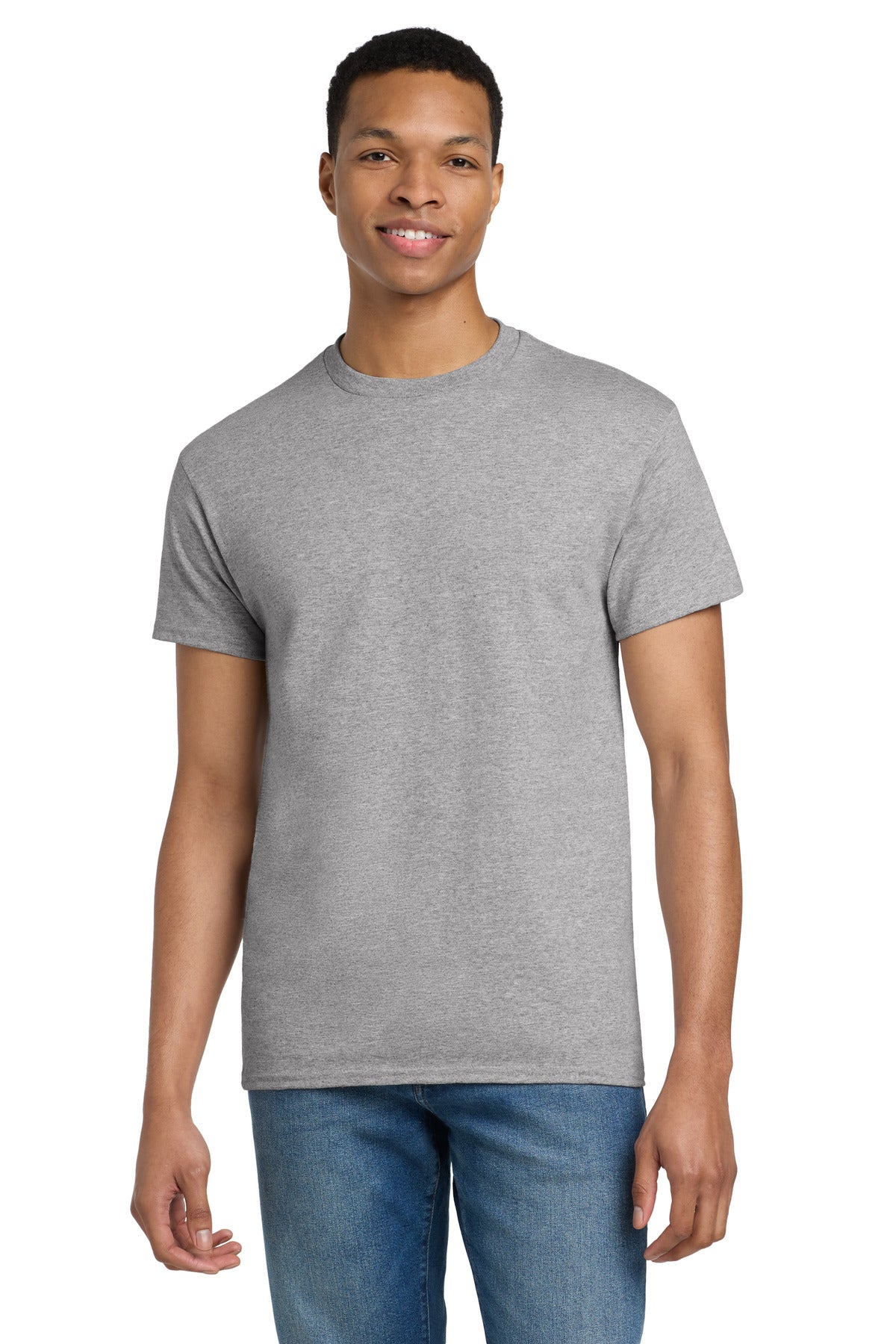 Gildan - Ultra Cotton 100% US Cotton T-Shirt.  2000 - Sport Grey