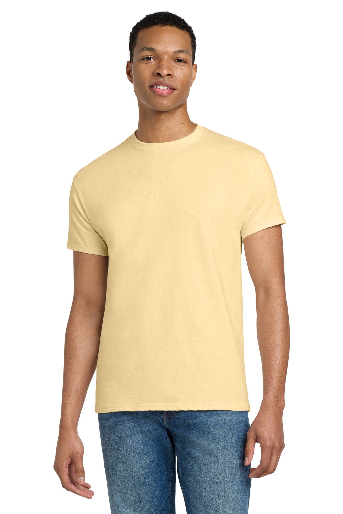Gildan - Ultra Cotton 100% US Cotton T-Shirt.  2000 - Vegas Gold