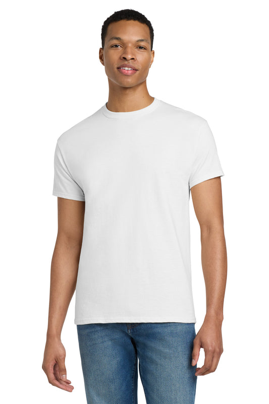 Gildan - Ultra Cotton 100% US Cotton T-Shirt.  2000 - White