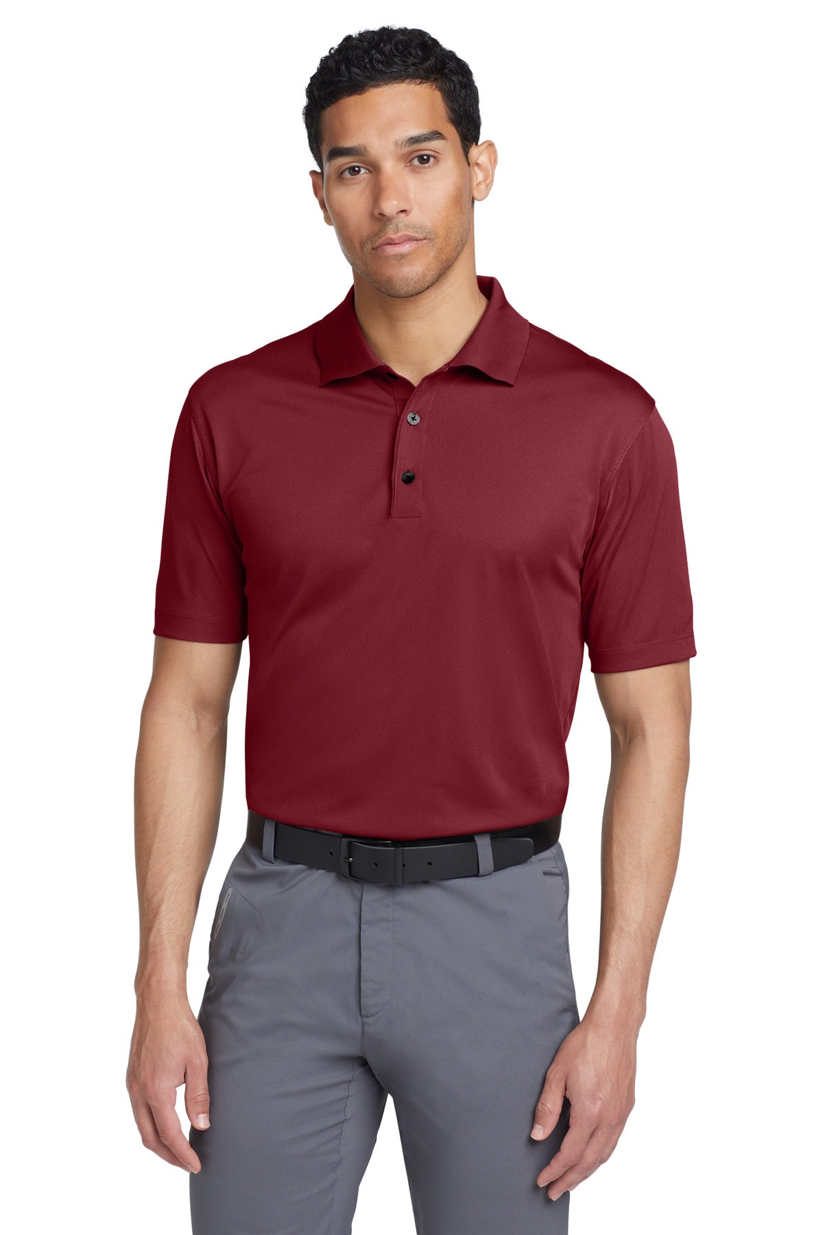 Nike Tech Basic Dri-FIT Polo.  203690 - Team Red