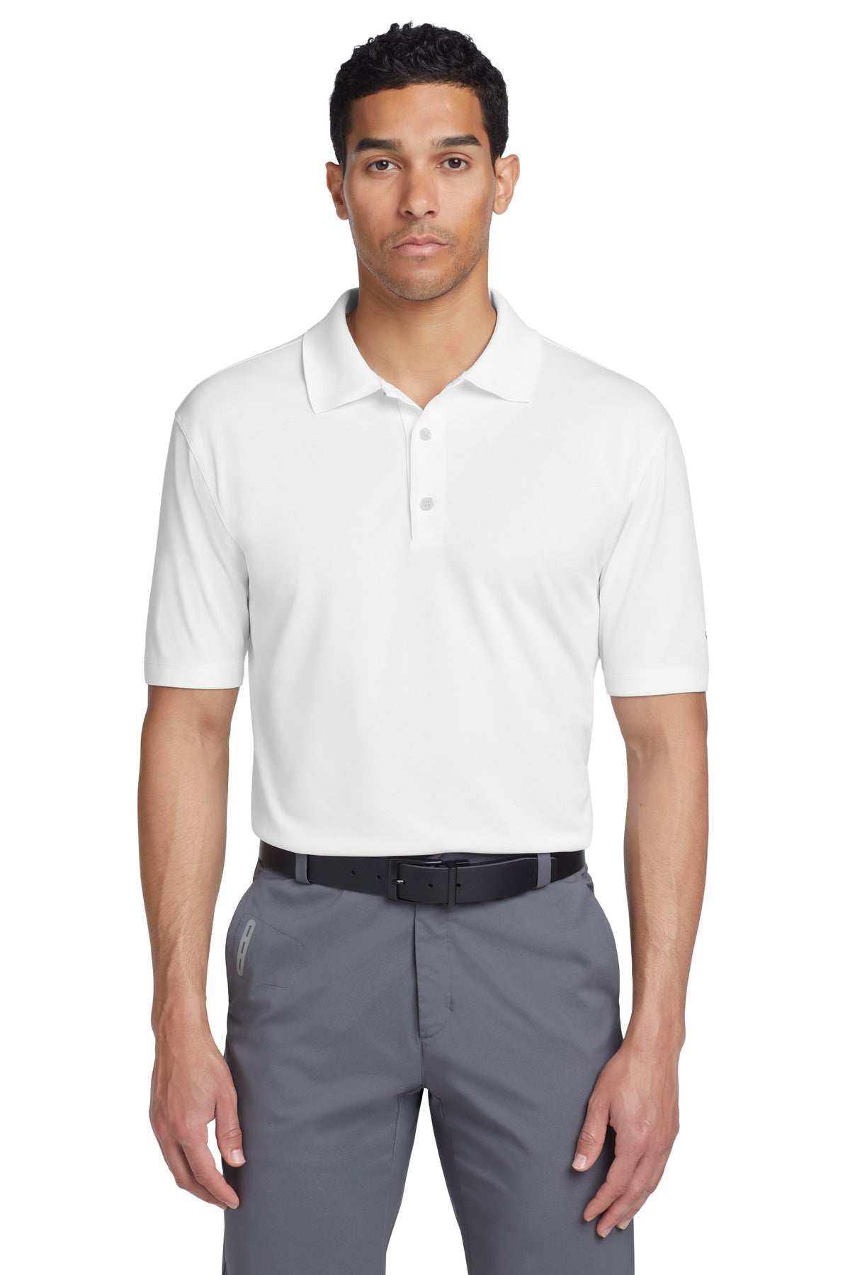 Nike Tech Basic Dri-FIT Polo.  203690 - White