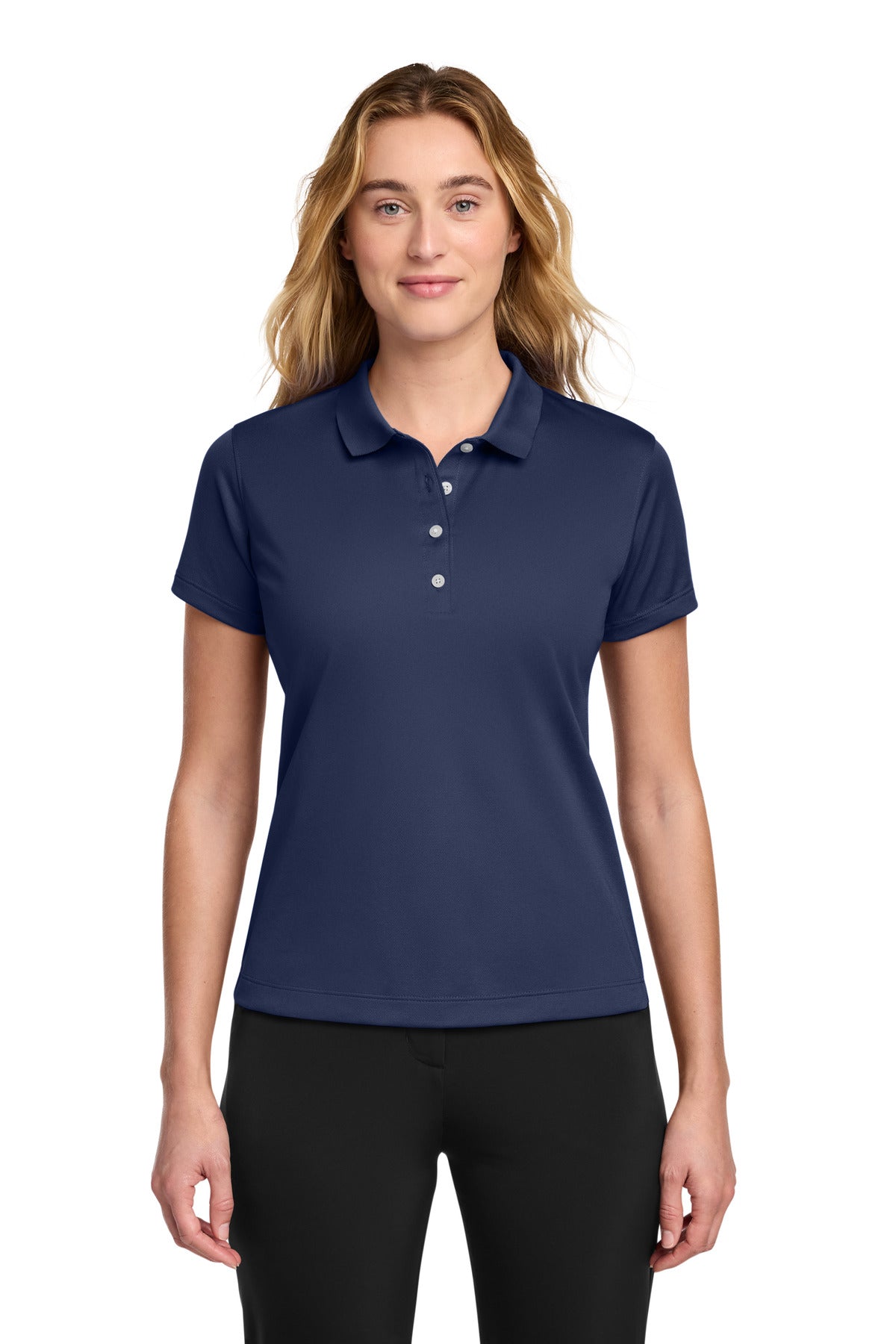 Nike Women's Tech Basic Dri-FIT Polo.  203697 - Midnight Navy