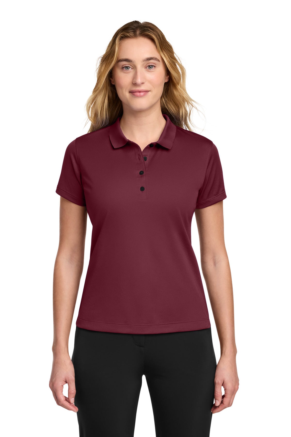 Nike Women's Tech Basic Dri-FIT Polo.  203697 - Team Red
