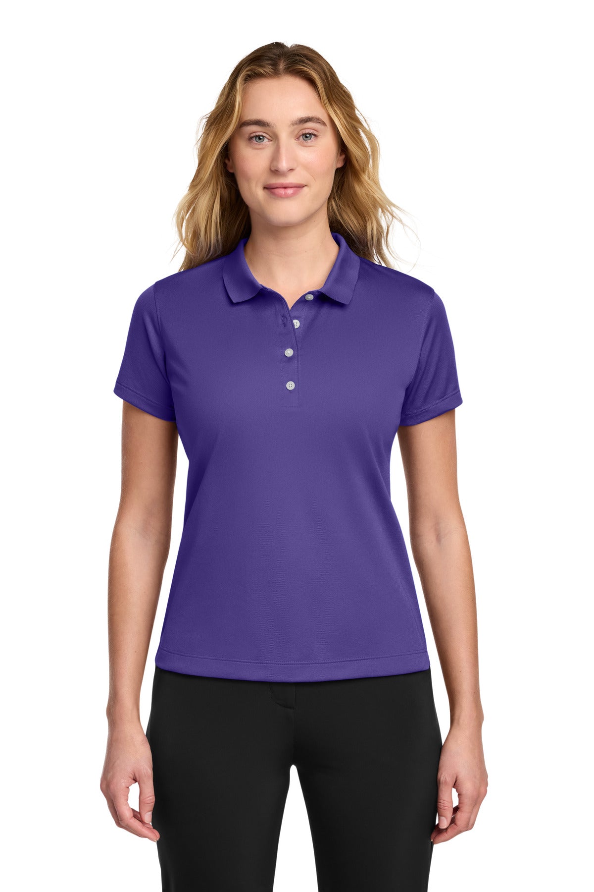 Nike Women's Tech Basic Dri-FIT Polo.  203697 - Varsity Purple