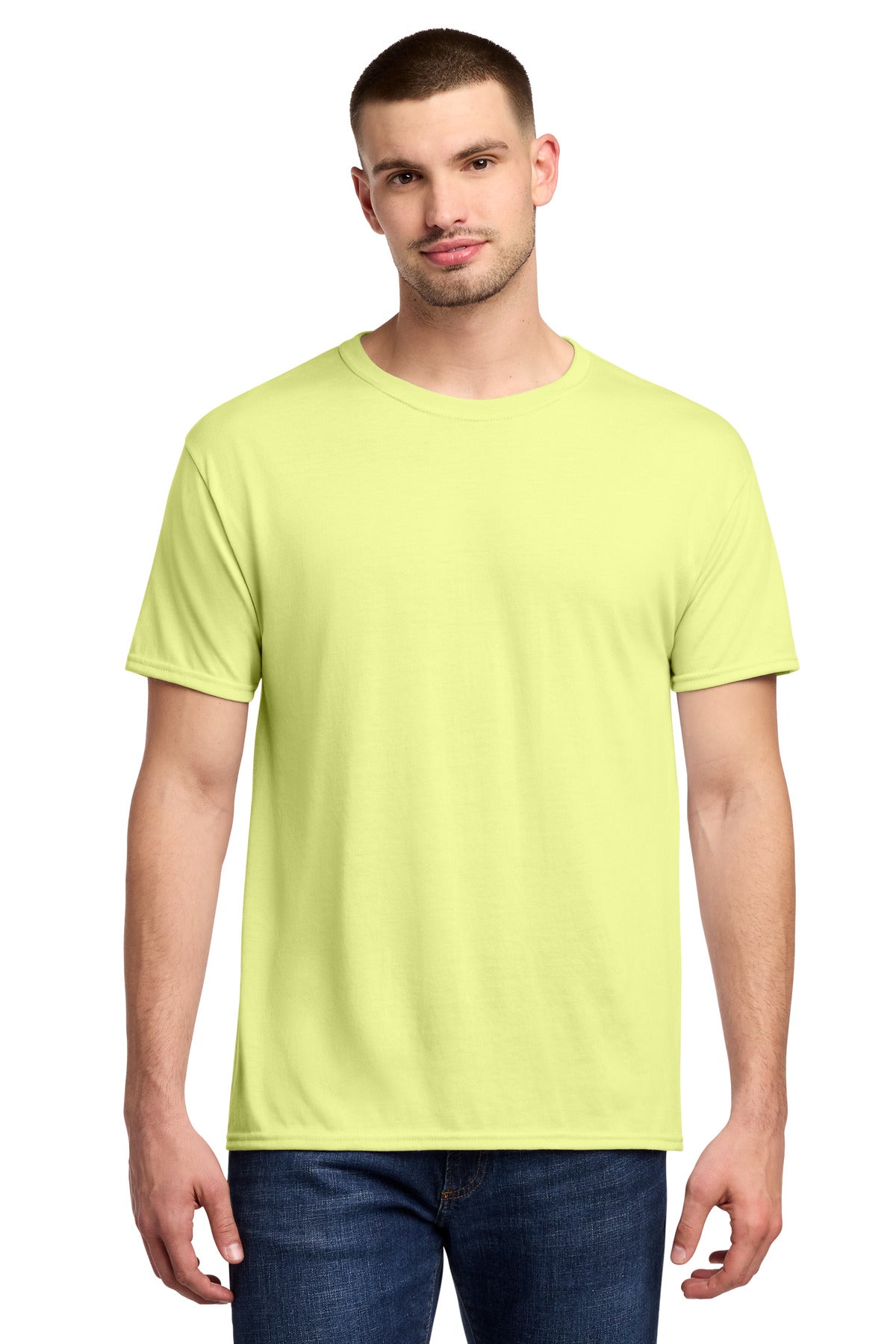 Jerzees Dri-Power 100% Polyester T-Shirt. 21M - Celery Juice