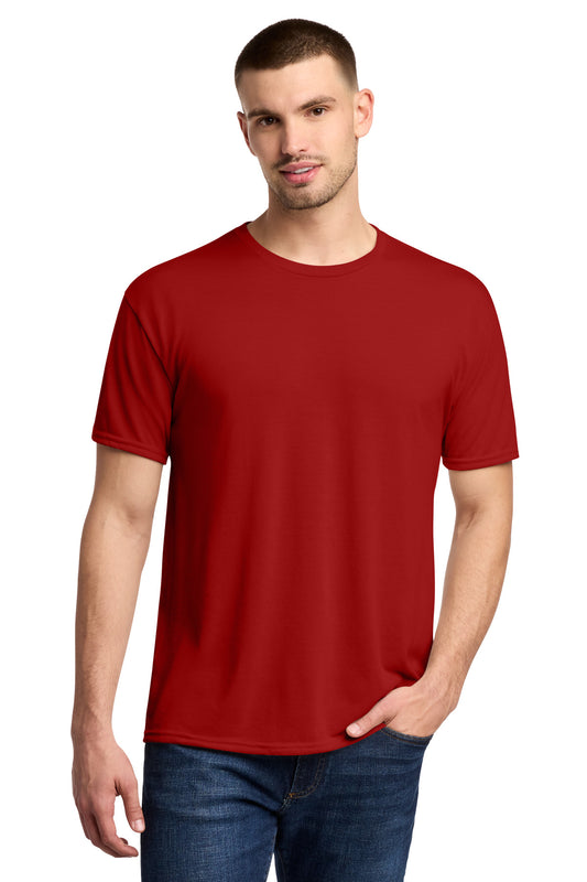 Jerzees Dri-Power 100% Polyester T-Shirt. 21M - True Red