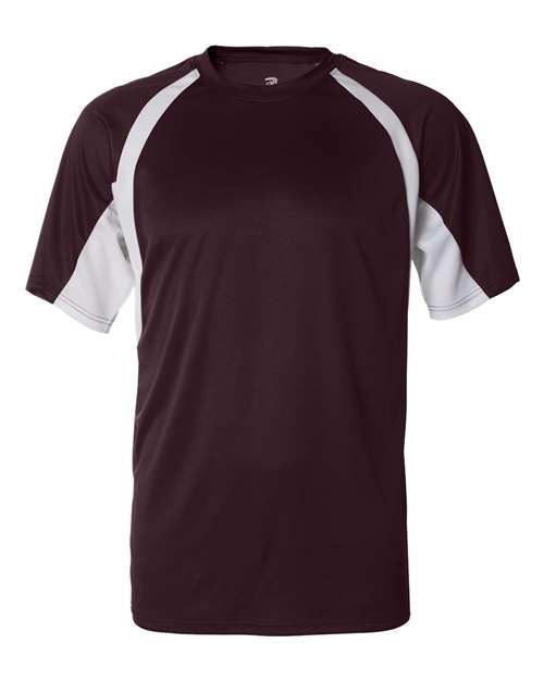 Badger 4144 - Maroon/ White