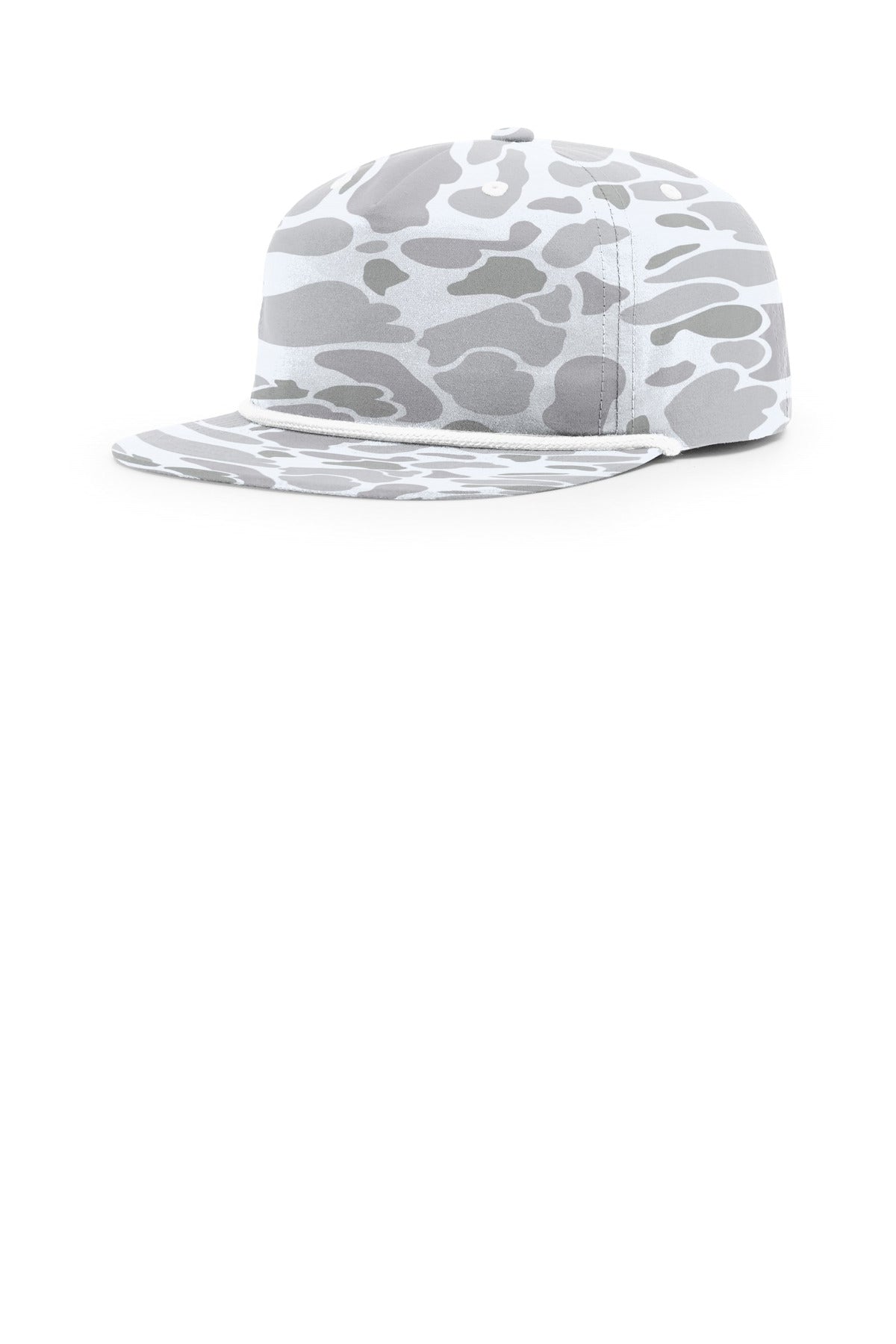 Richardson Printed Umpqua Gramps Cap 256P - Blizzard Duck Camo/ White