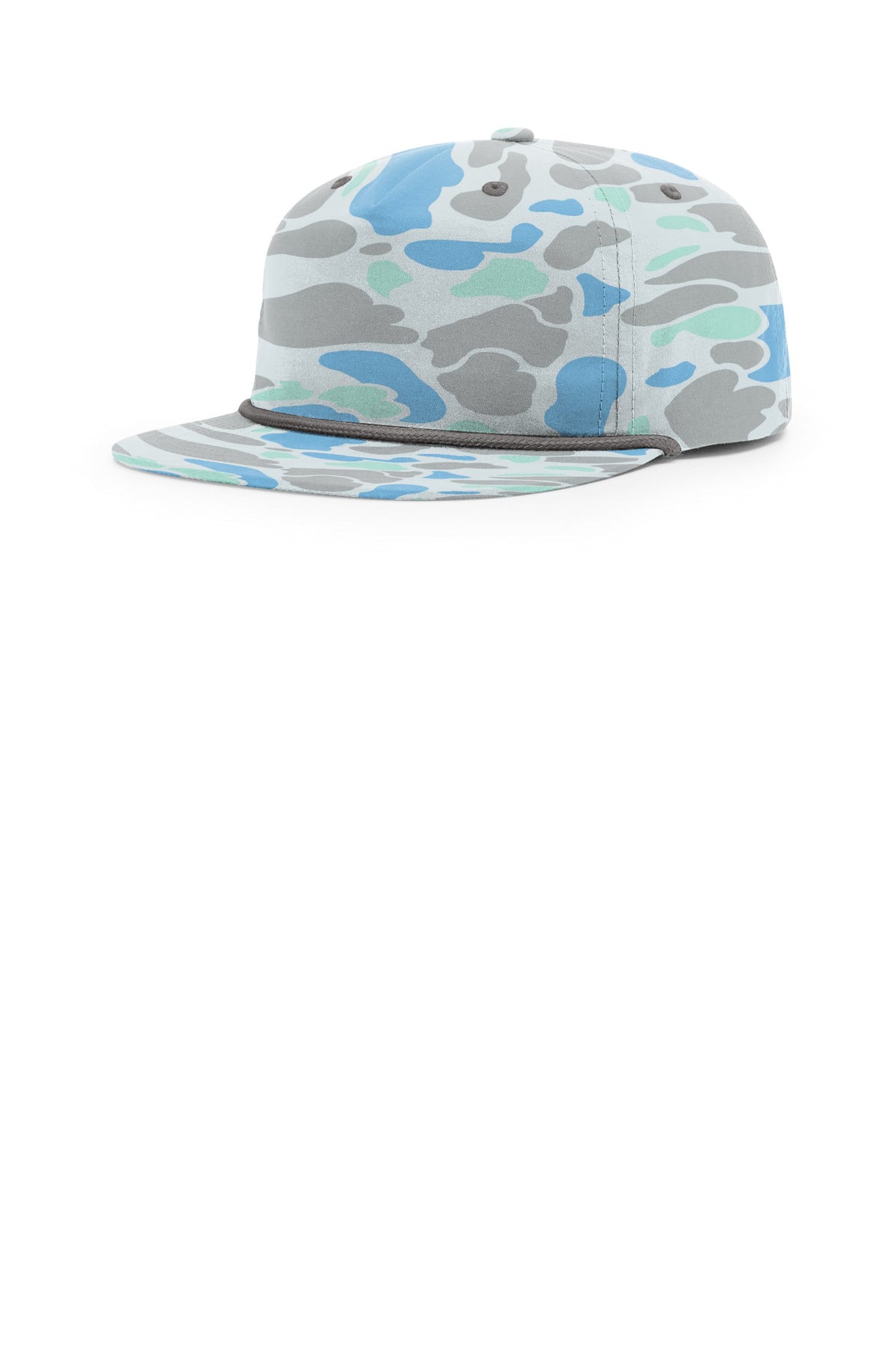 Richardson Printed Umpqua Gramps Cap 256P - Saltwater Duck Camo/ Charcoal