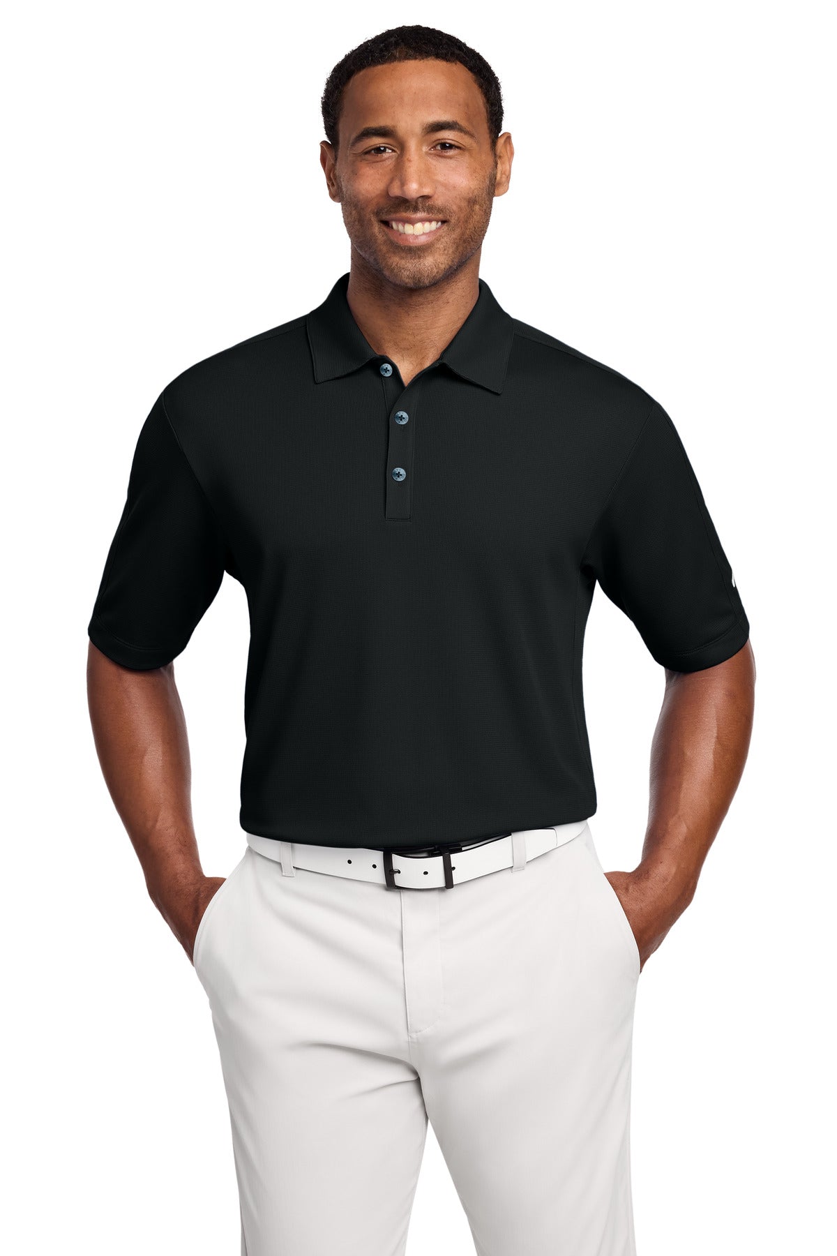 Nike Tech Sport Dri-FIT Polo.  266998 - Black