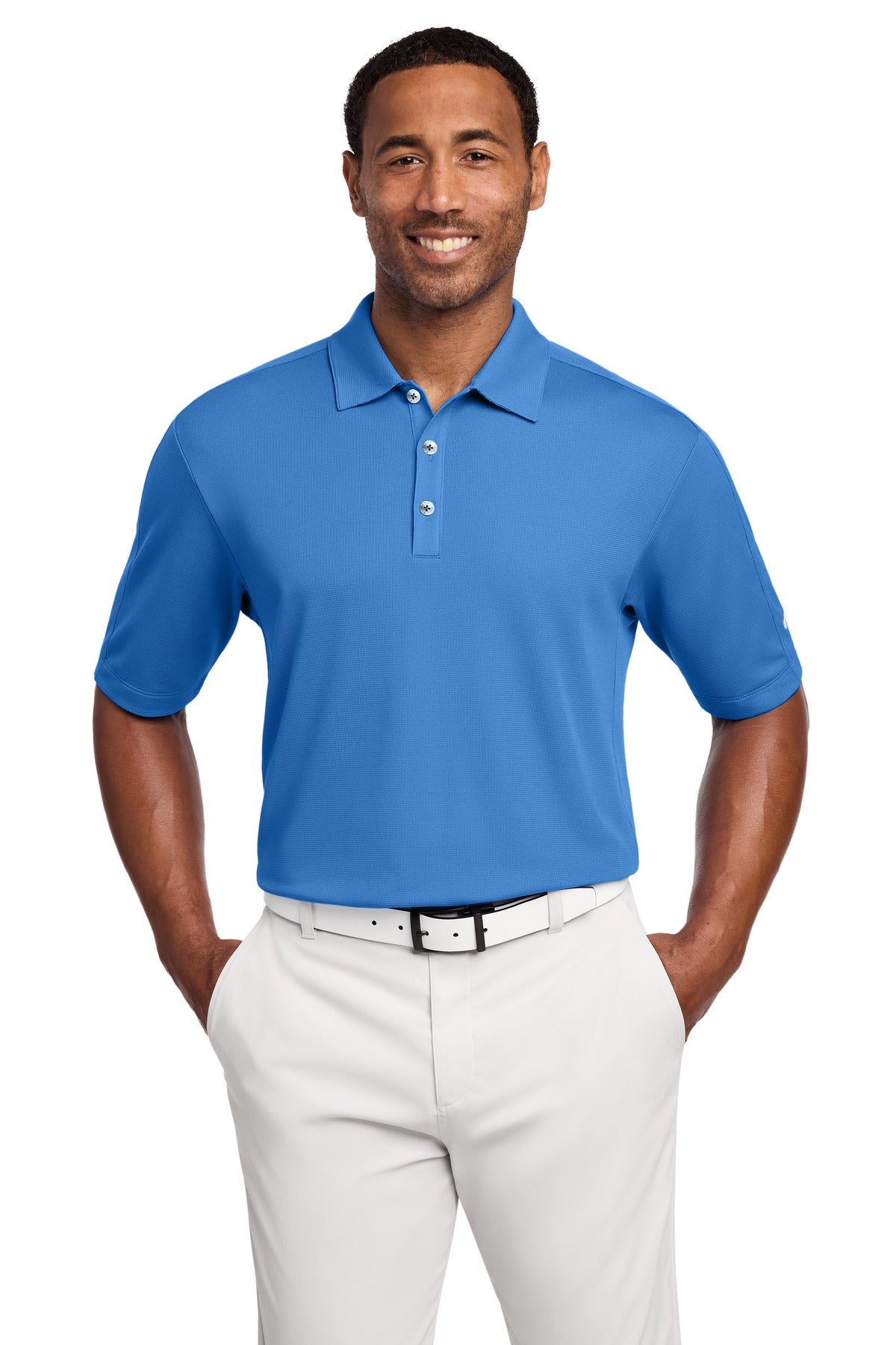 Nike Tech Sport Dri-FIT Polo.  266998 - Pacific Blue