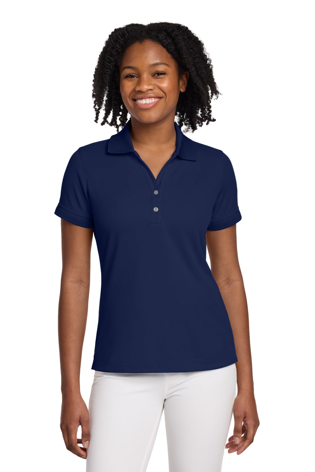 Nike Women's Dri-FIT Classic Polo.  286772 - Midnight Navy