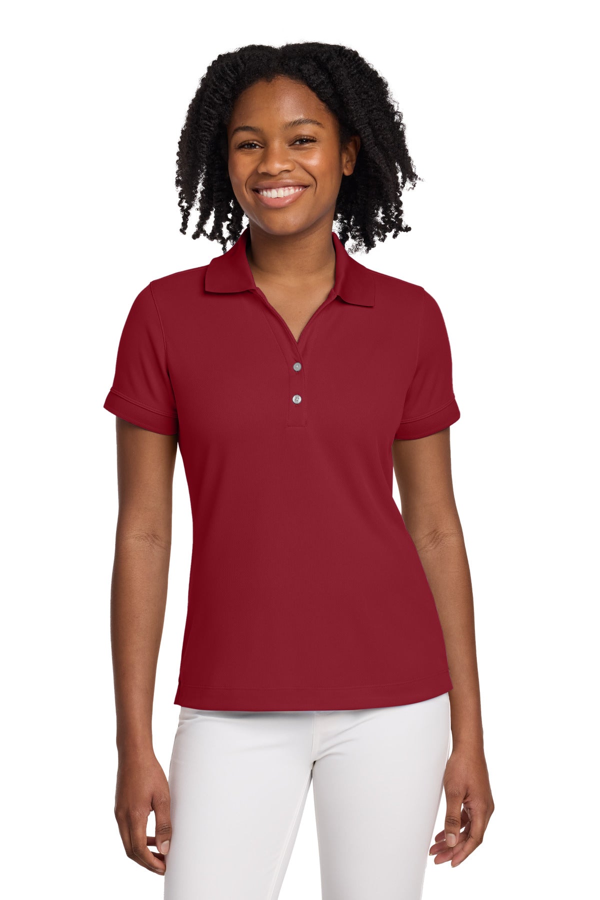 Nike Women's Dri-FIT Classic Polo.  286772 - Varsity Red