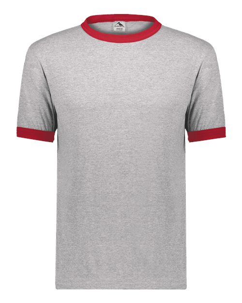 Augusta Sportswear 710 - Athletic Heather/ Red