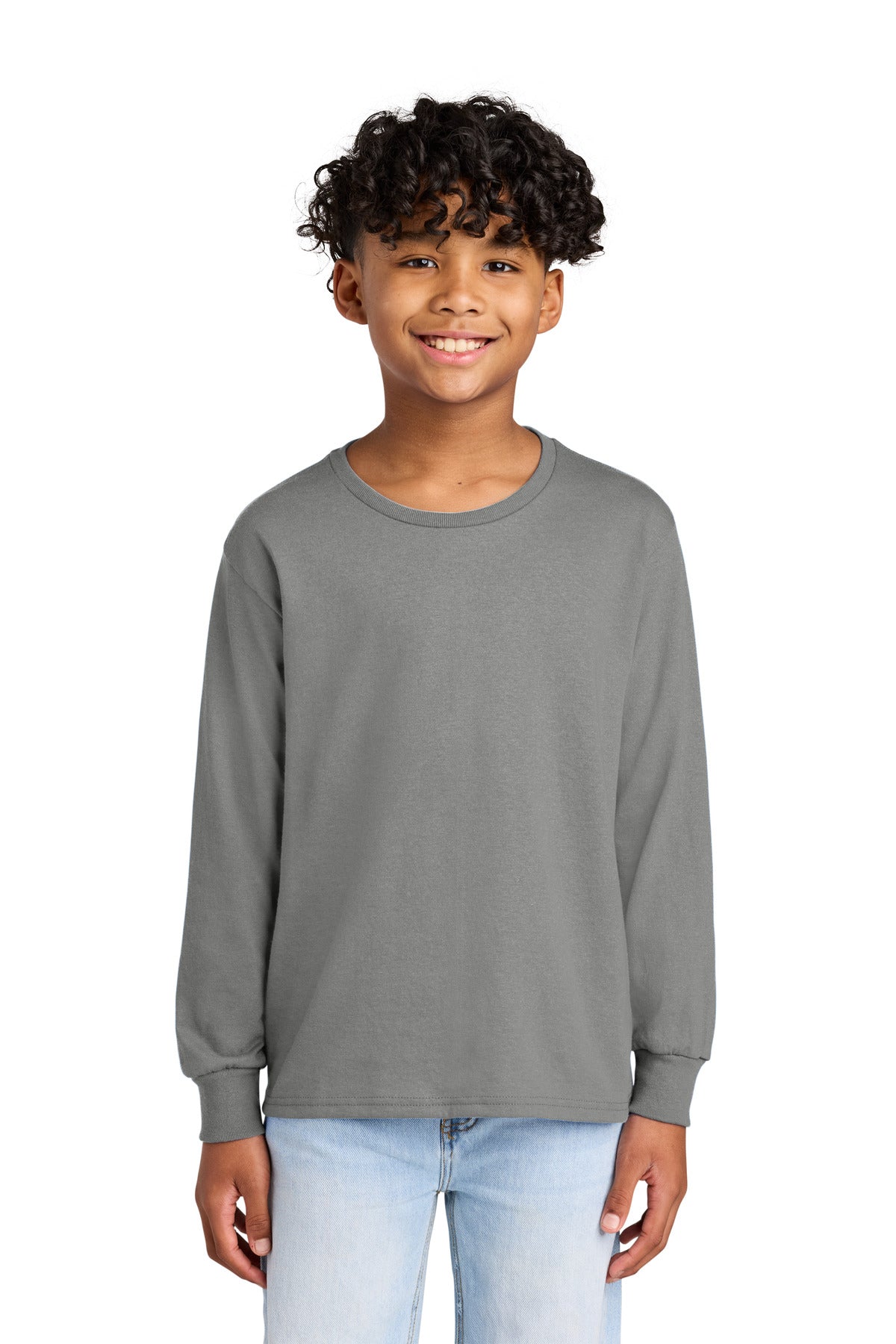Jerzees Youth Dri-Power 50/50 Cotton/Poly Long Sleeve 29BL