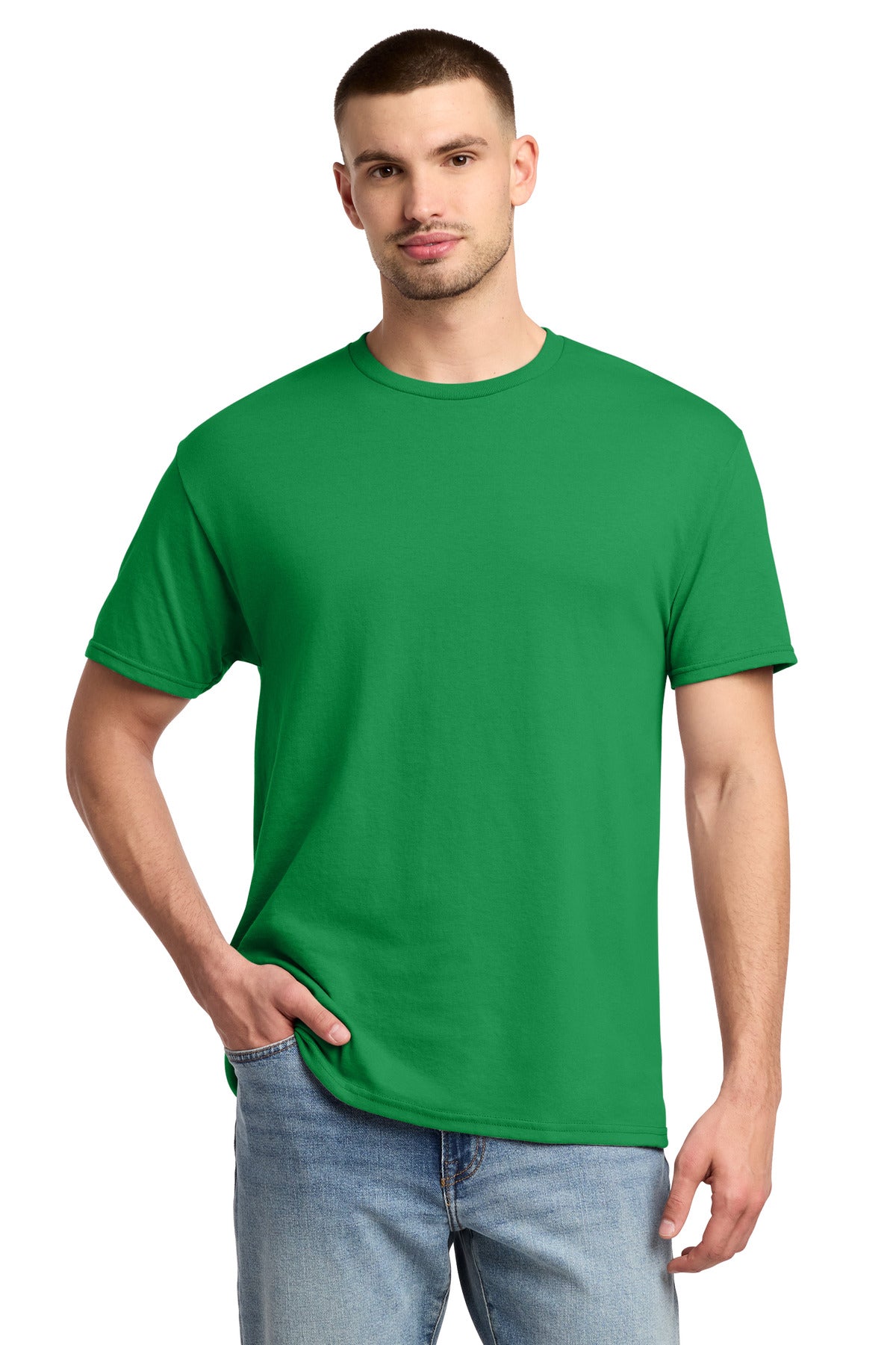 Jerzees -  Dri-Power 50/50 Cotton/Poly T-Shirt.  29M - Kelly
