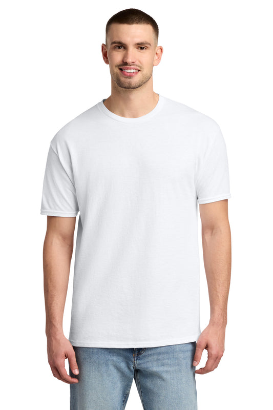 Jerzees -  Dri-Power 50/50 Cotton/Poly T-Shirt.  29M - White