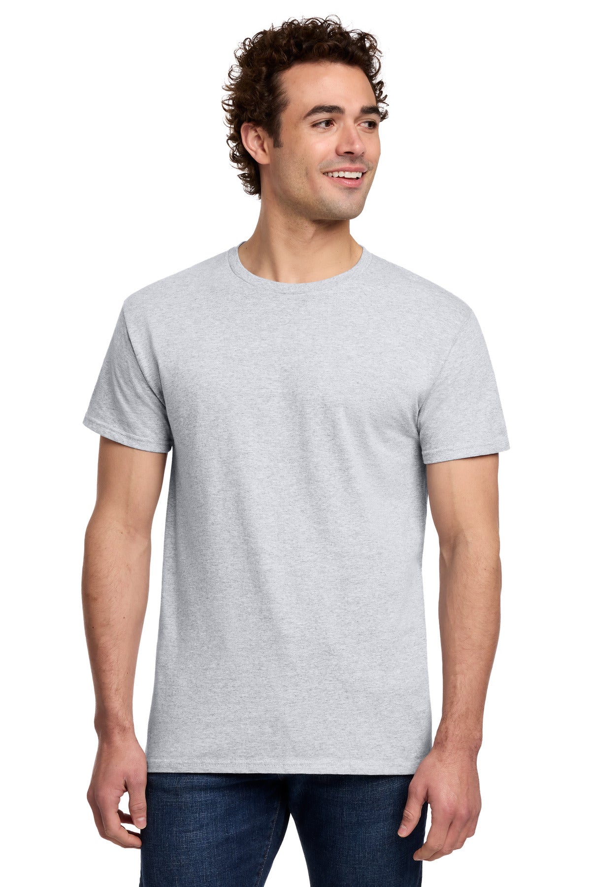 Gildan Light Cotton Tee 3000 - Ash Grey