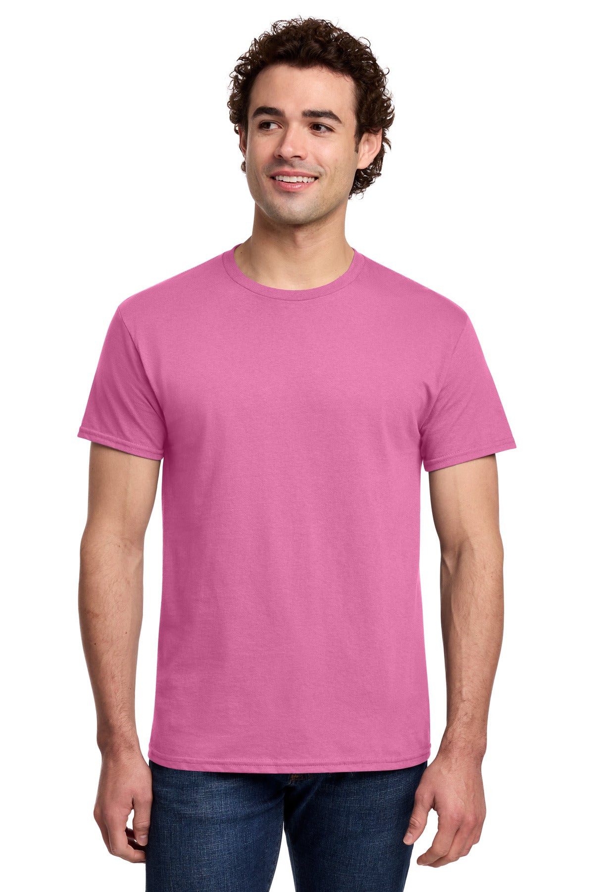 Gildan Light Cotton Tee 3000 - Azalea