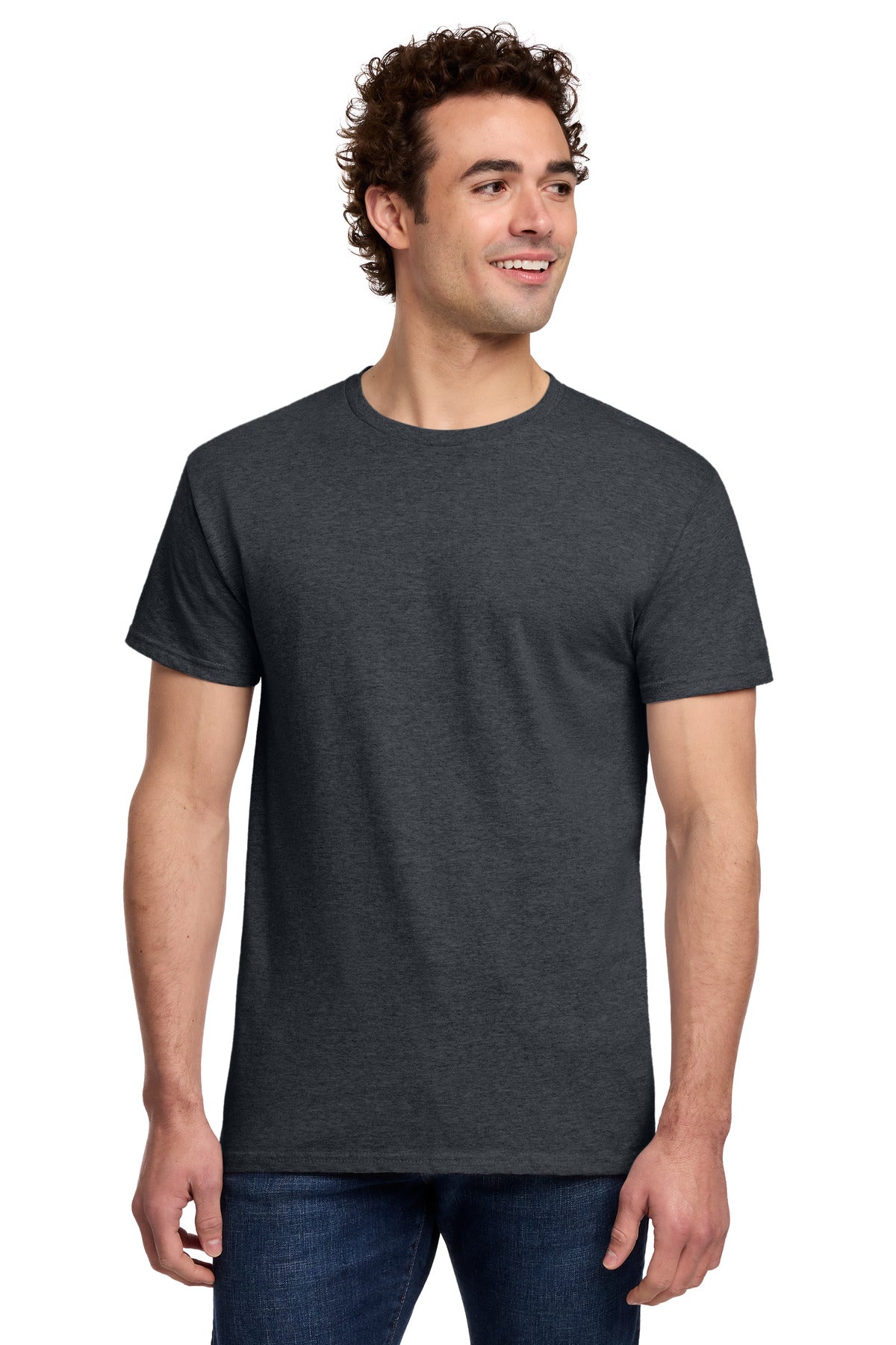 Gildan Light Cotton Tee 3000 - Dark Heather
