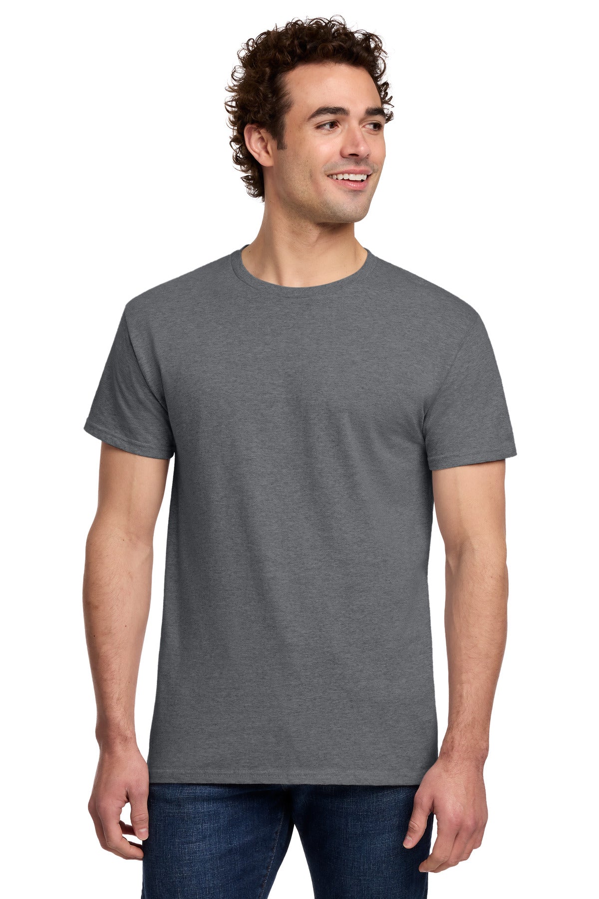 Gildan Light Cotton Tee 3000 - Graphite Heather