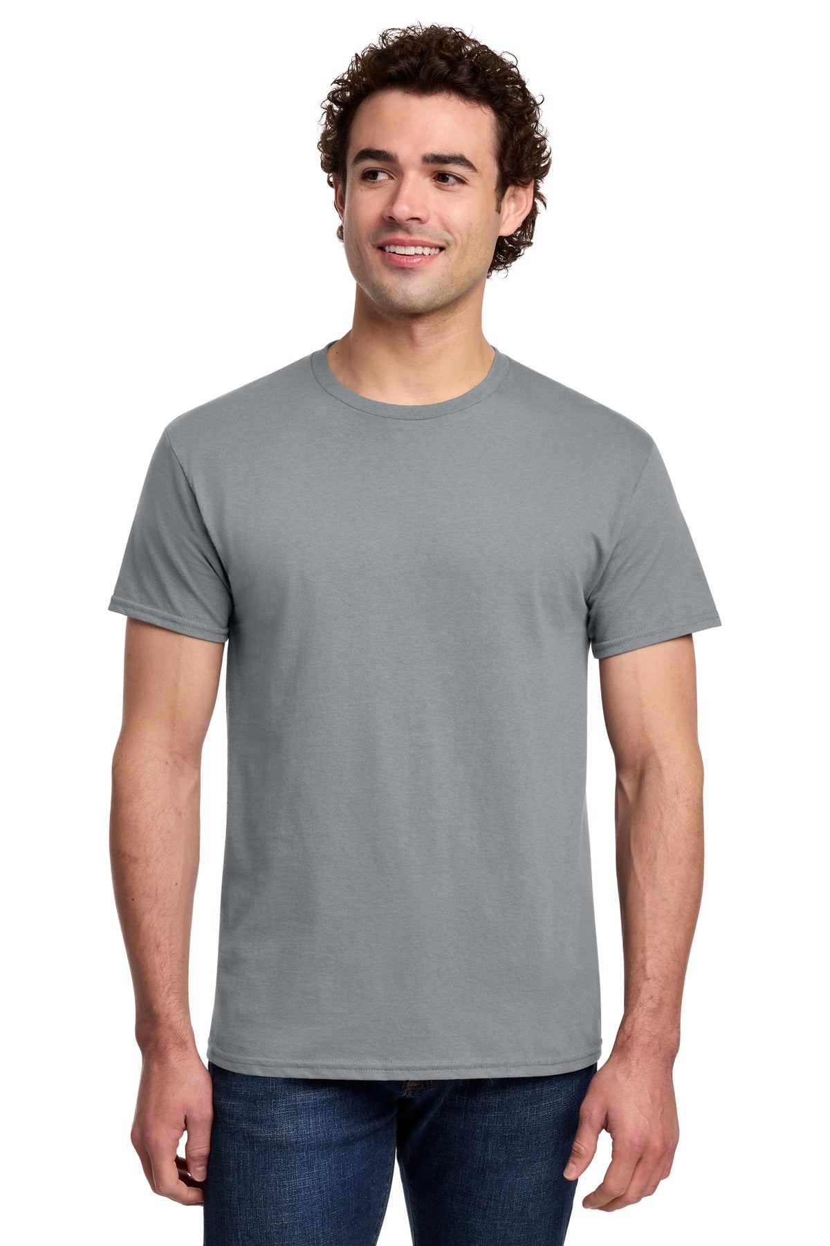 Gildan Light Cotton Tee 3000 - Gravel