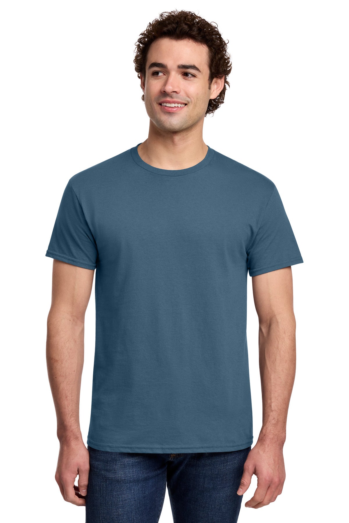 Gildan Light Cotton Tee 3000 - Indigo Blue